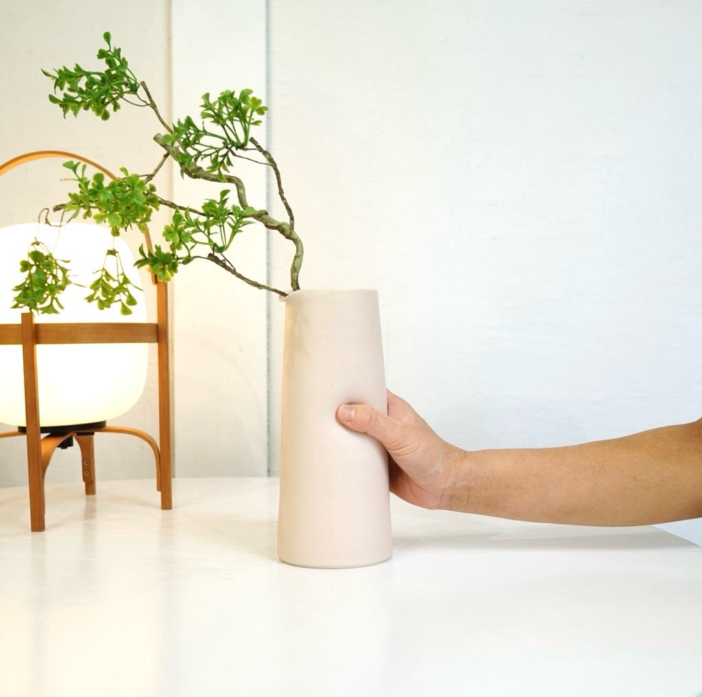 EMMA LACEY EVERDAY Soft Pink Large Vase 花瓶 陶芸家エマレイシー 花器