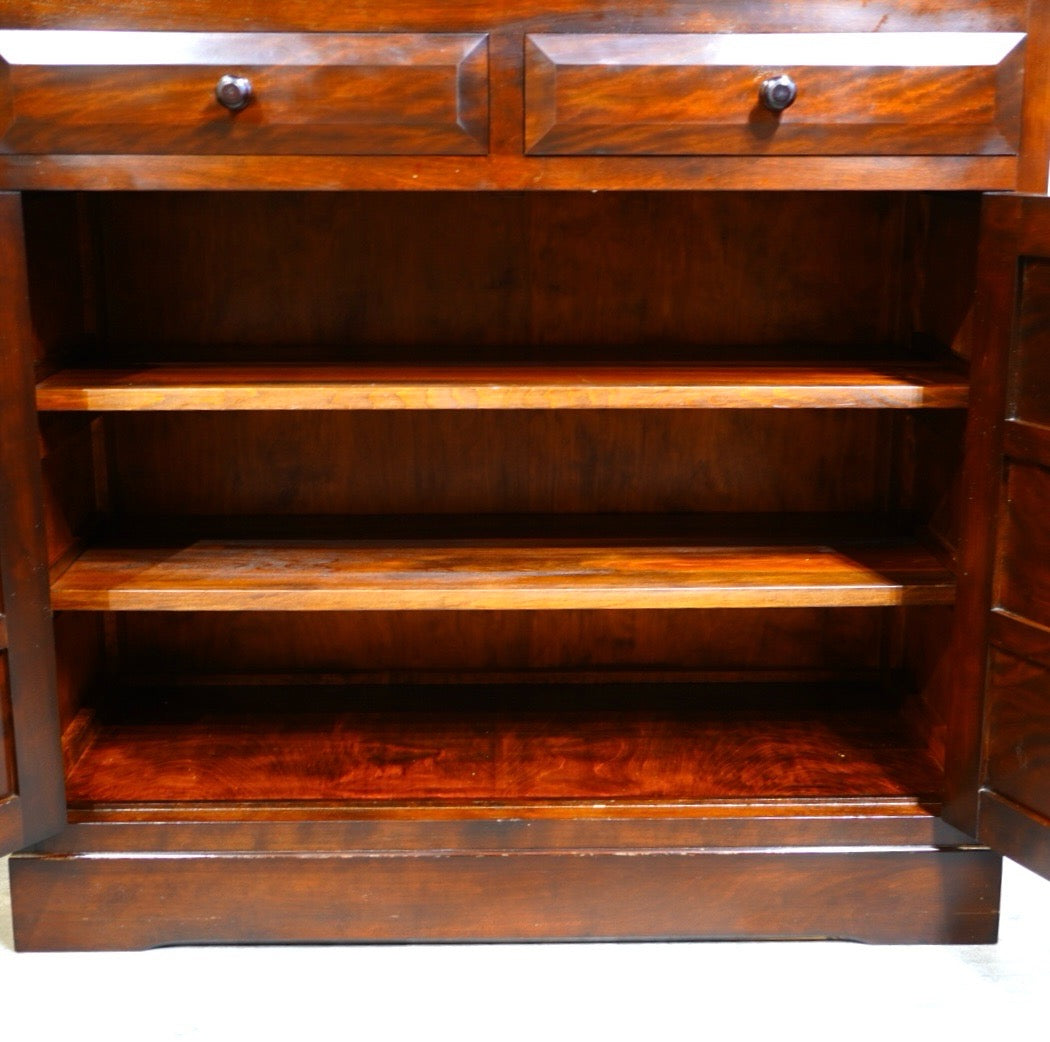 松本民芸家具 K-Ⅱ型 面取食器棚 カップボード 民藝家具