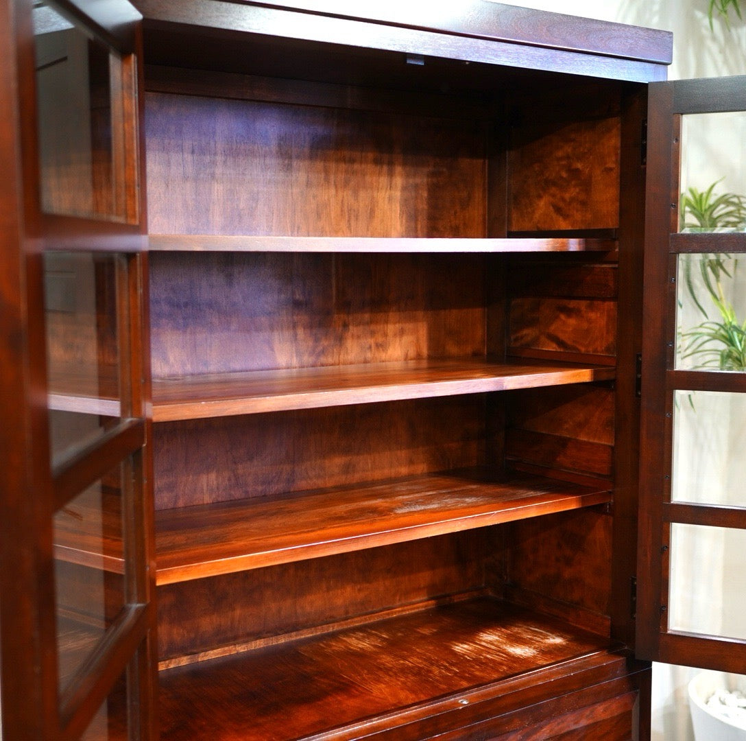 松本民芸家具 K-Ⅱ型 面取食器棚 カップボード 民藝家具