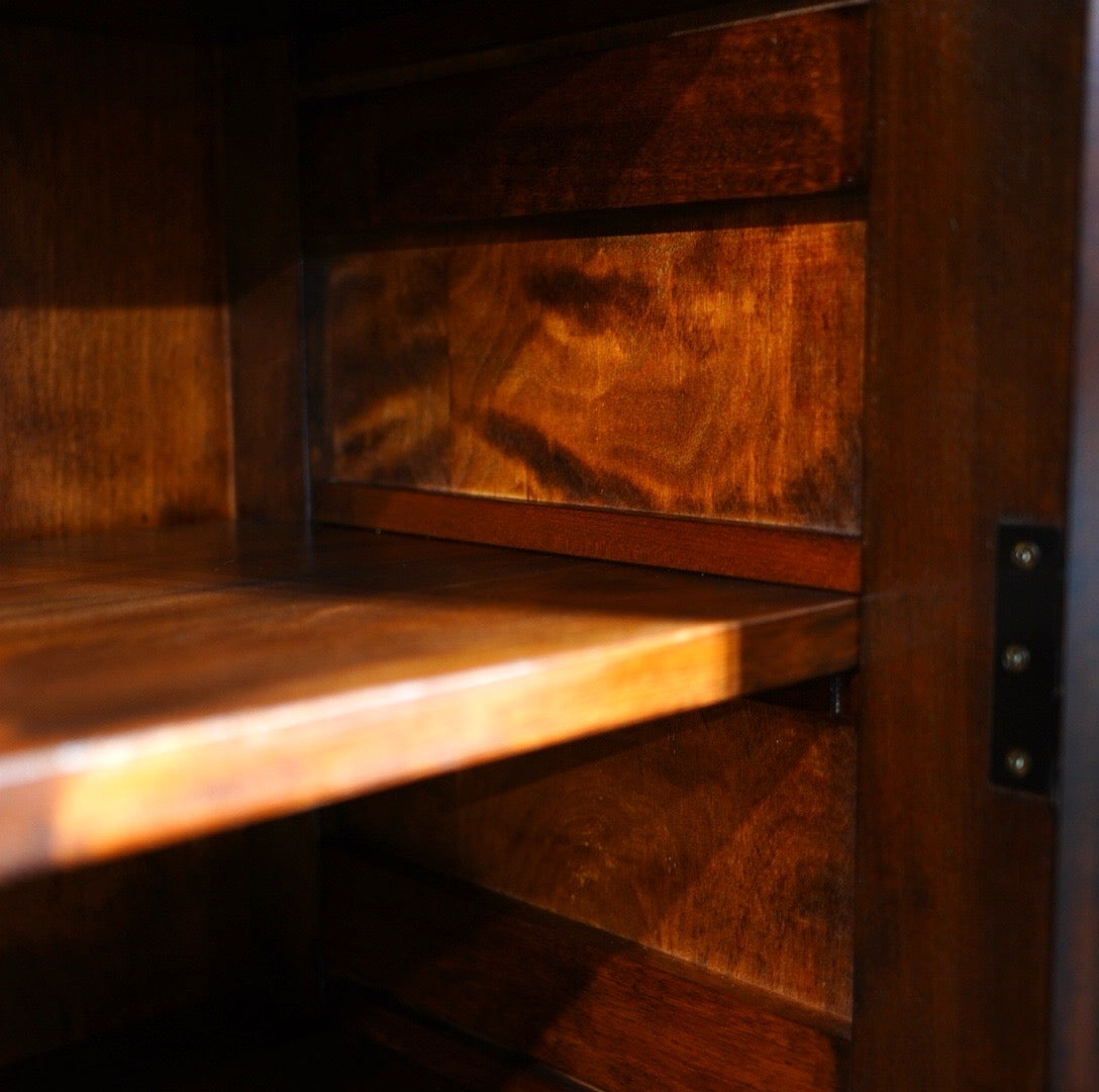 松本民芸家具 K-Ⅱ型 面取食器棚 カップボード 民藝家具