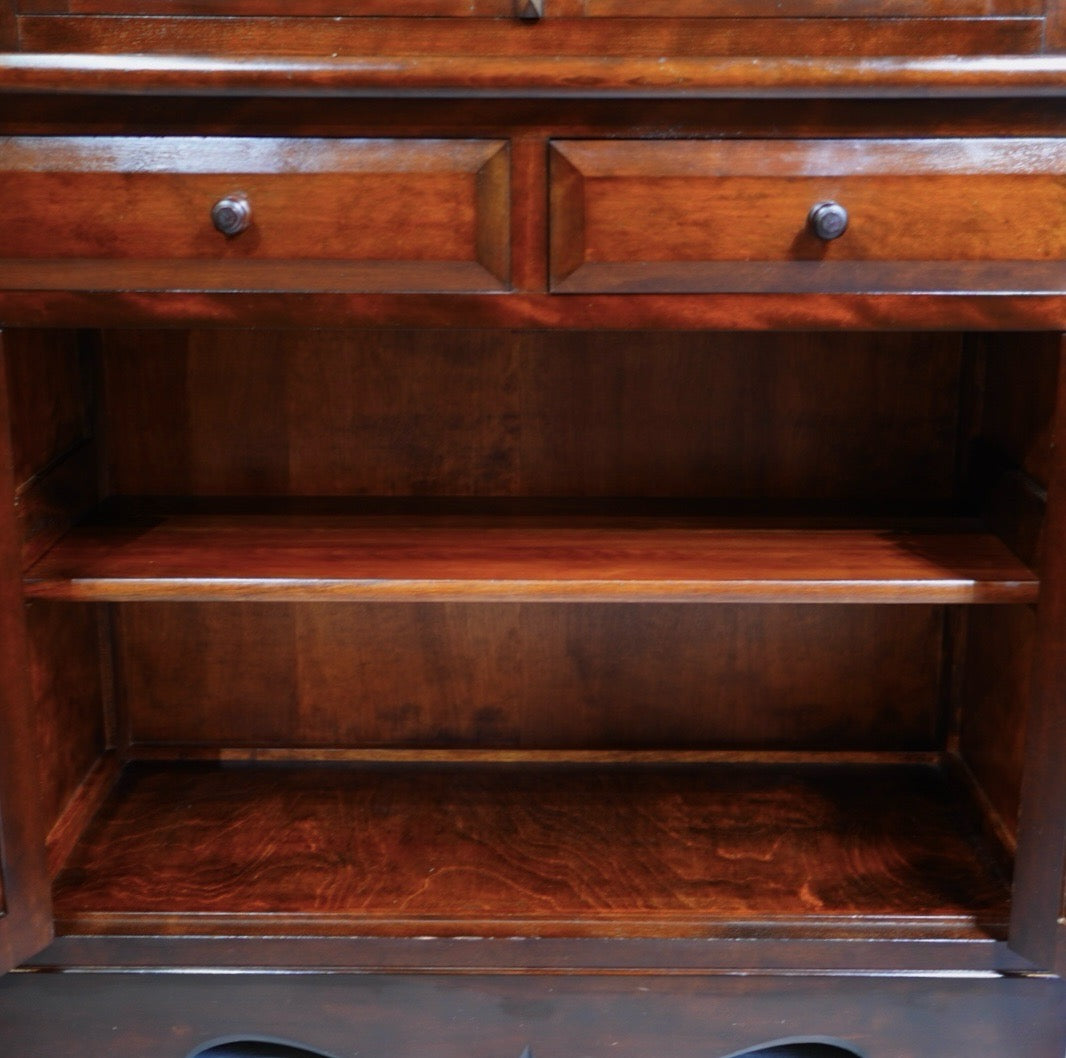 松本民芸家具 A型 食器棚 カップボード 民藝家具 ミズメザクラ