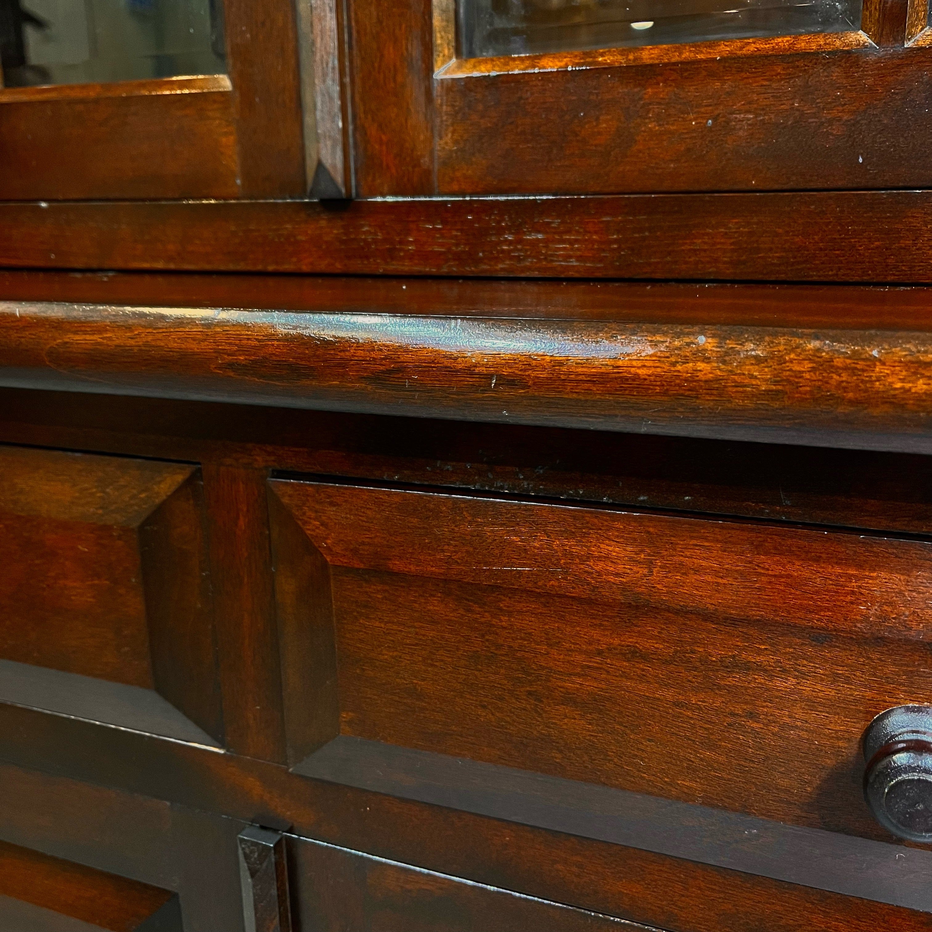 松本民芸家具 A型 食器棚 カップボード 民藝家具 ミズメザクラ