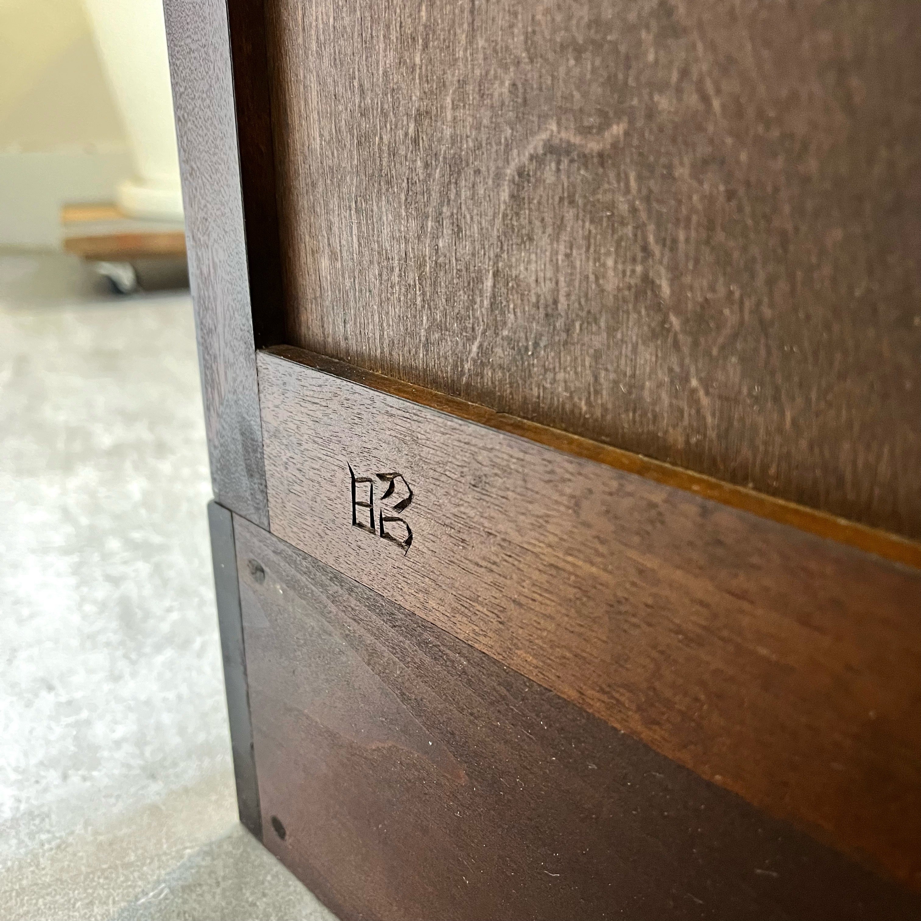 松本民芸家具 A型 食器棚 カップボード 民藝家具 ミズメザクラ