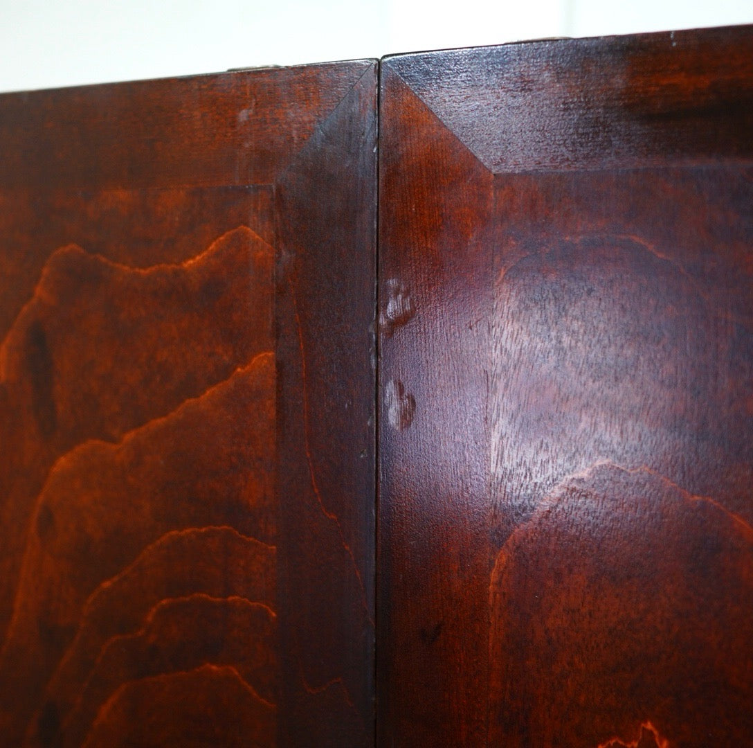 松本民芸家具 角型三面鏡 化粧台 ドレッサー 姿見  民藝家具