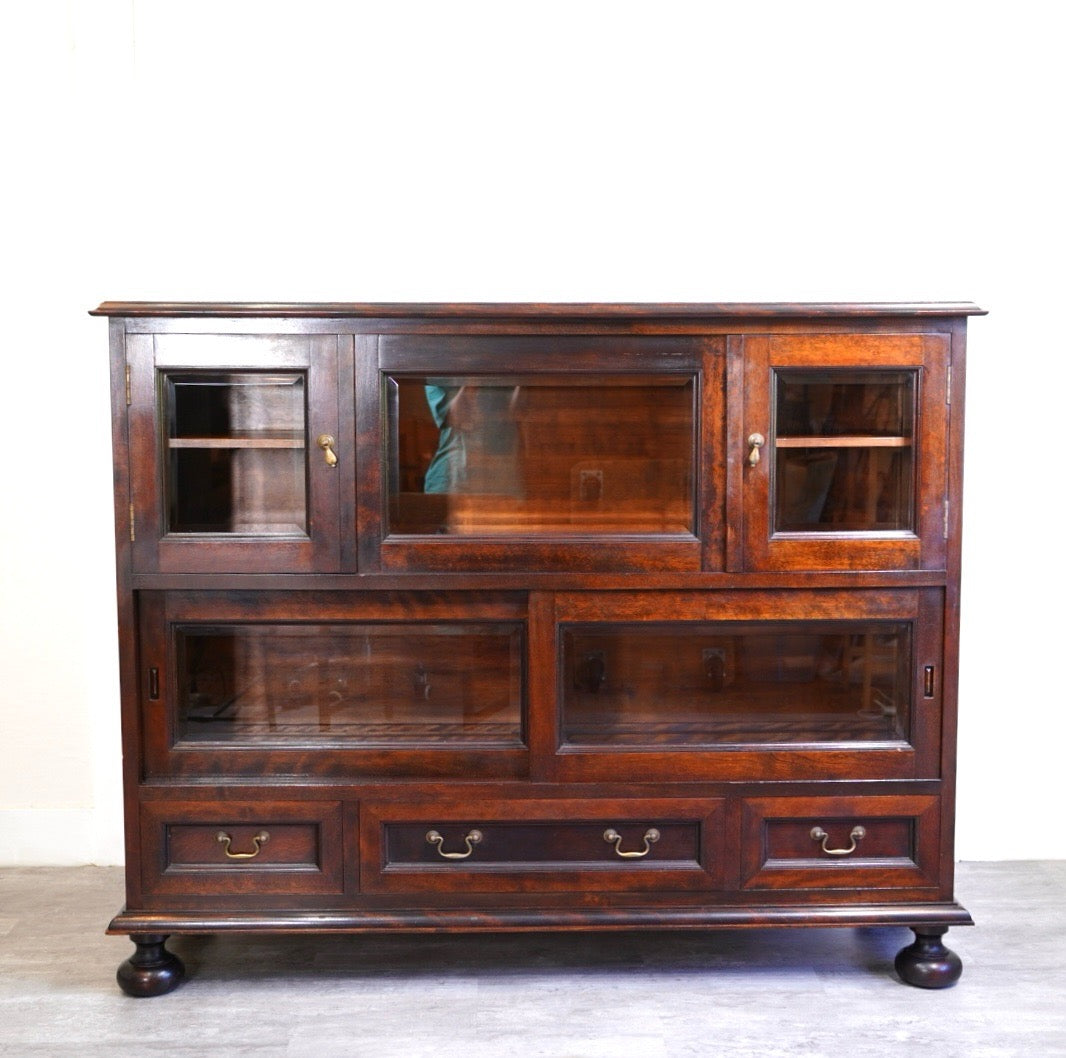 松本民芸家具 C型 サイドボード 大容量収納 民藝家具