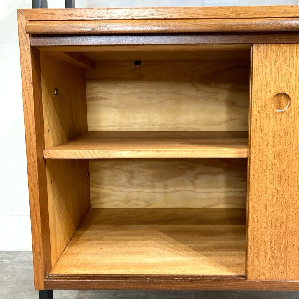北欧ヴィンテージシェルフ ハイキャビネット チーク材 スウェーデン