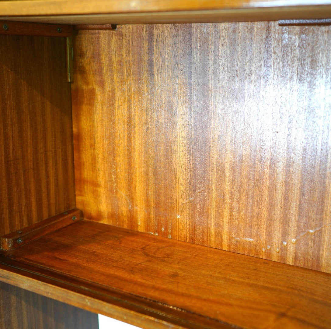 イギリスヴィンテージ ブックシェルフ オープンラック ディバイダー チーク材