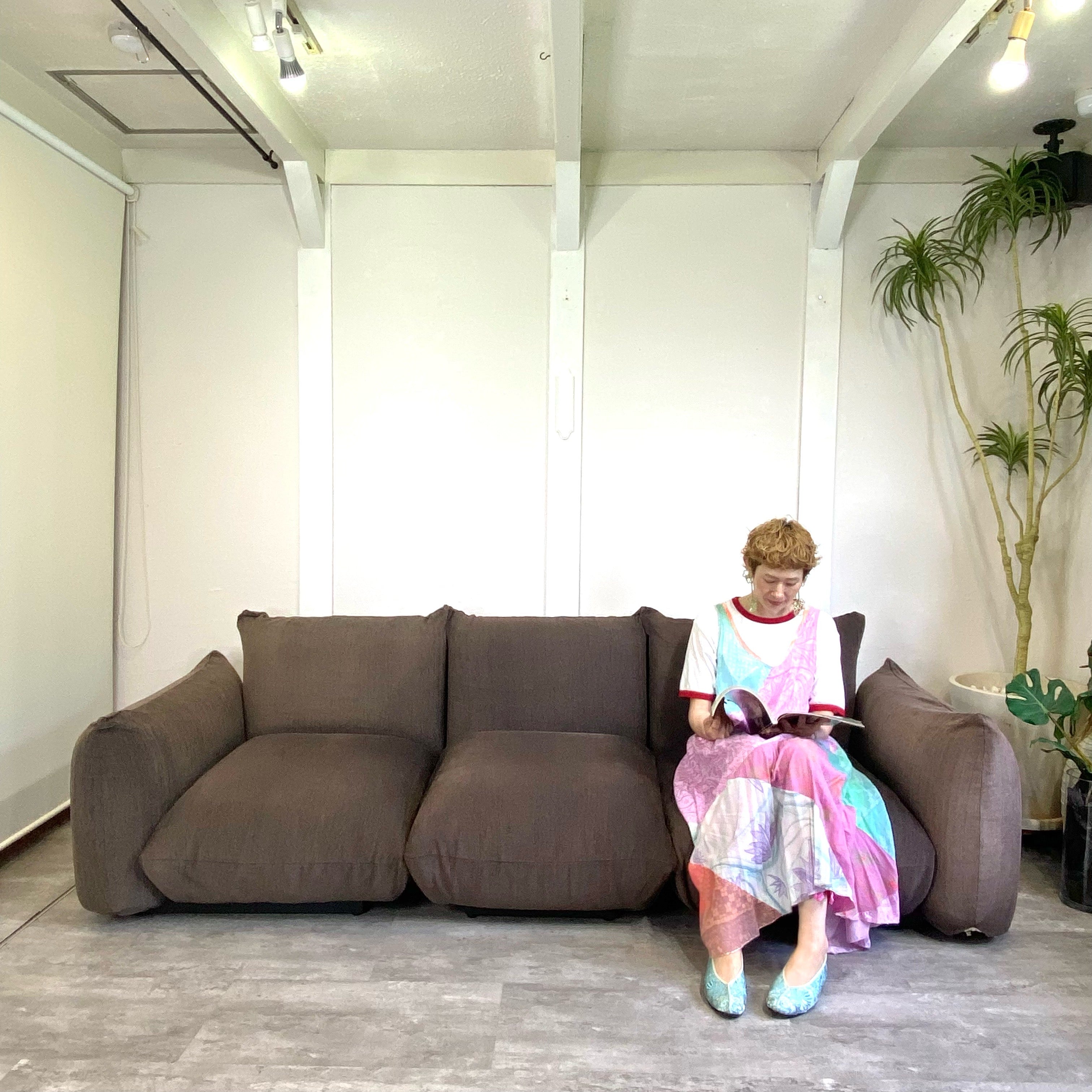 アルフレックス / arflex マレンコ / MARENCO 3Pソファ セパレート ローソファ