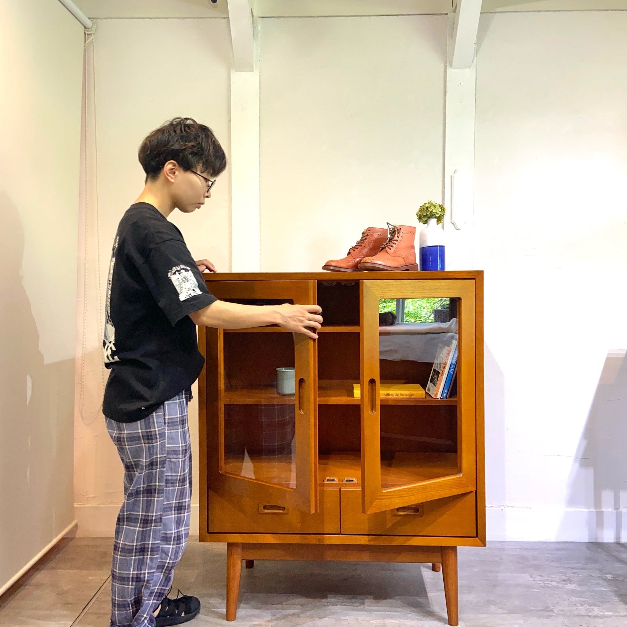 カリモク60＋ / karimoku カップボード キャビネット 収納 小さい 