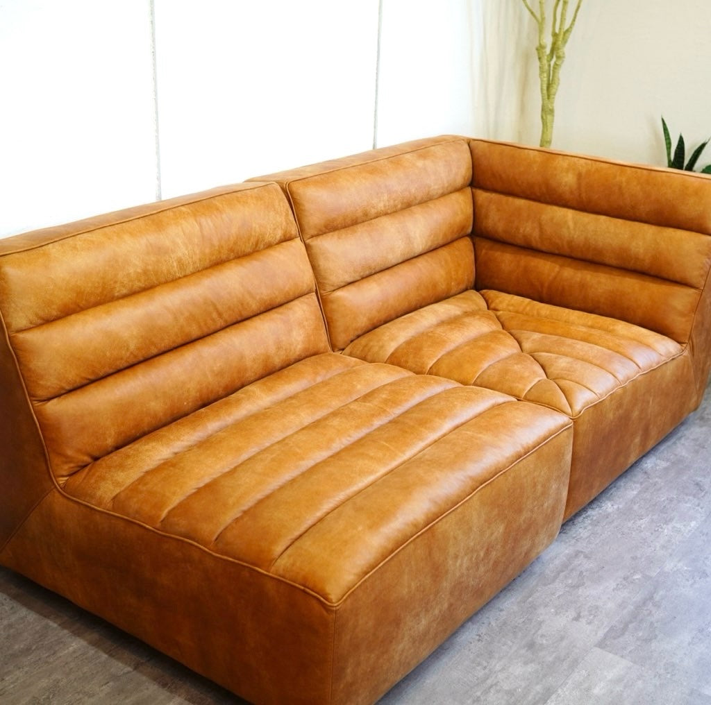 クラッシュゲート /  CRASH GATE タブーレザーワークス ゼファー 片肘ソファ/コーナーソファ&1Pソファセット レザー