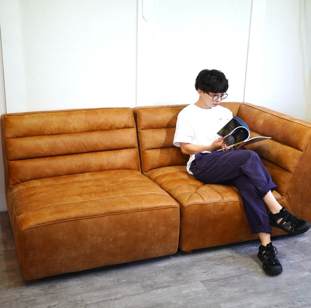 クラッシュゲート /  CRASH GATE タブーレザーワークス ゼファー 片肘ソファ/コーナーソファ&1Pソファセット レザー