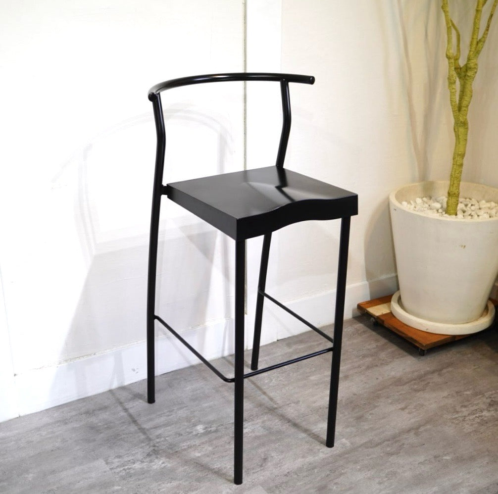 カルテル / Kartell ハイグロブ / Hi-Glob カウンターチェア ブラック フィリップ・スタルク