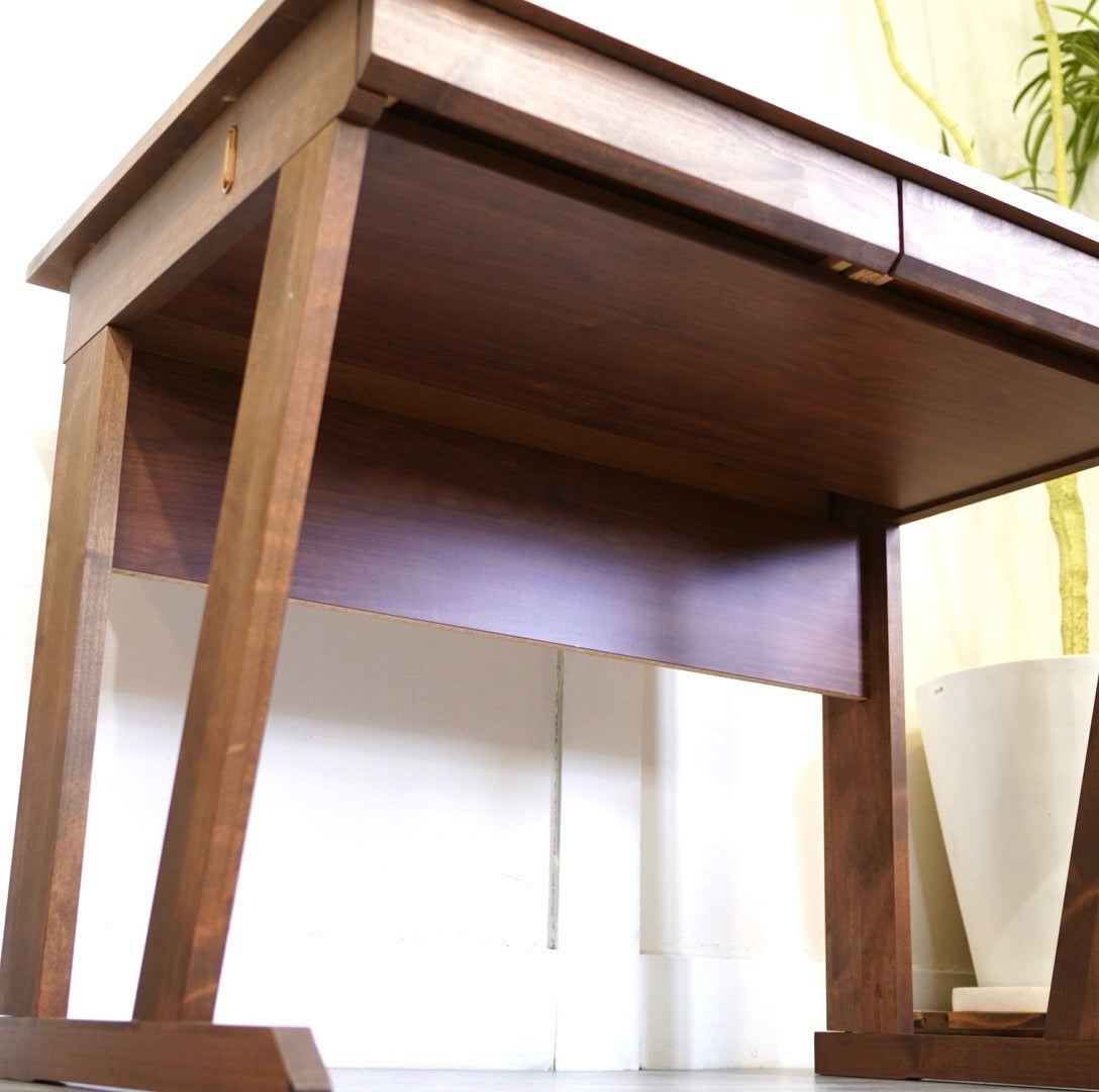 堀田木工 hotta woody デスク ワゴン 2点セット WN色 勉強机 学習机