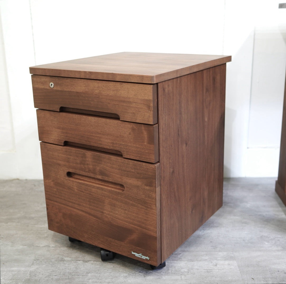 堀田木工 hotta woody デスク ワゴン 2点セット WN色 勉強机 学習机