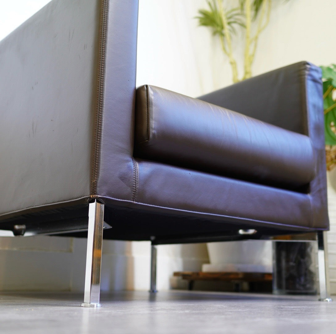 カッシーナイクスシー / Cassina ixc. ボックス スモールソファ 1人掛け ピエロ・リッソーニ 本革