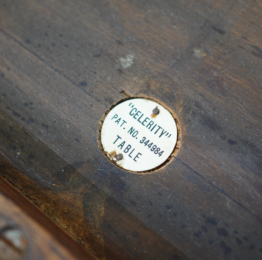 CELERITY パイナップルレッグ ドローリーフテーブル 伸長式ダイニングテーブル 英国アンティーク