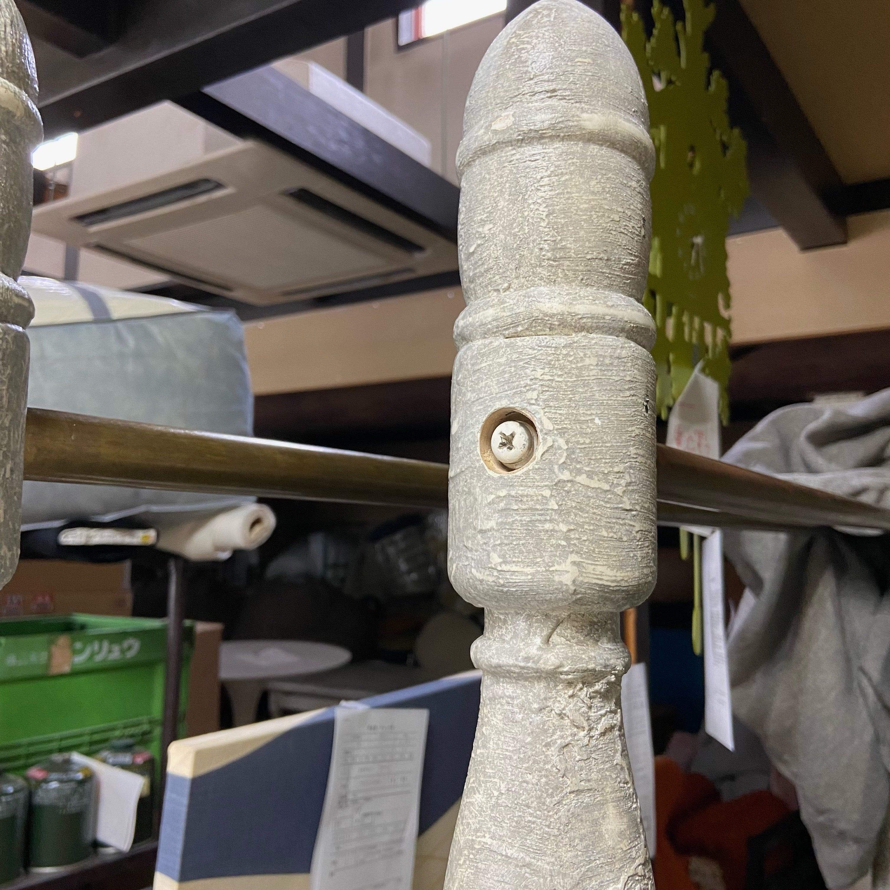 アンティーク調 ペイント ハンガーラック フレンチ ヨーロピアン調