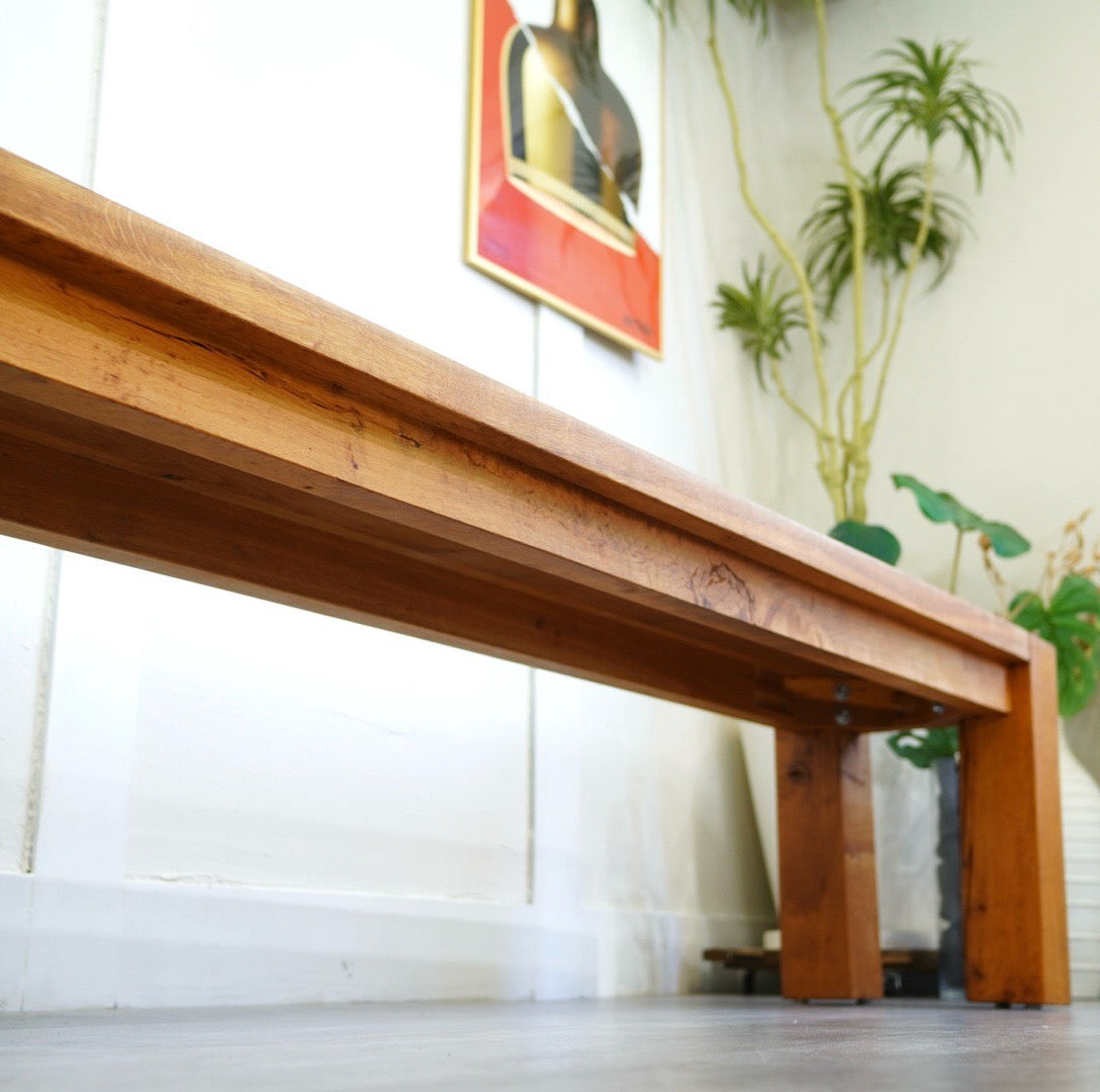 クレイト&バレル / Crate & Barrel テラ / Terra オーク無垢材 ロングベンチ