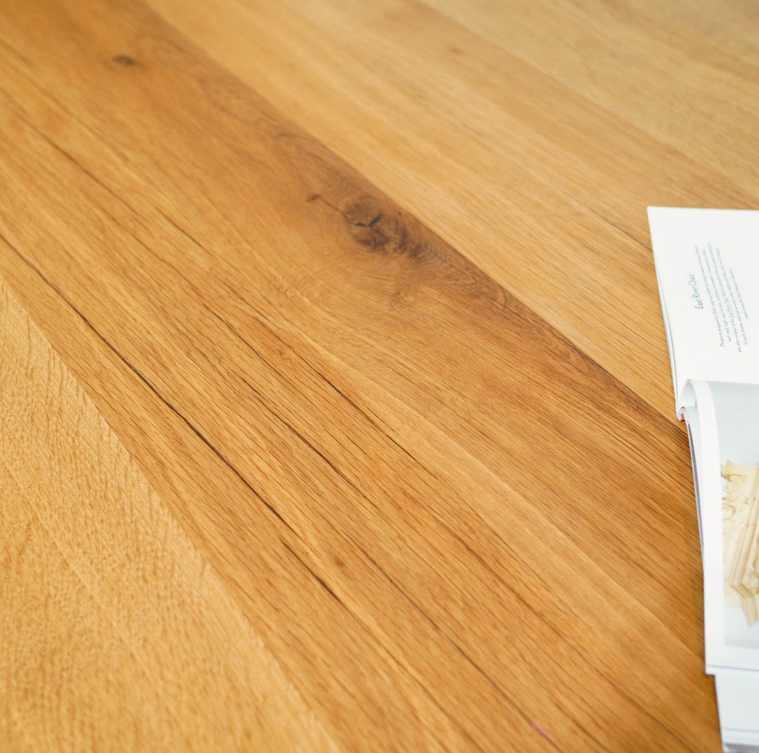 クレイト&バレル / Crate & Barrel テラ / Terra オーク無垢材ダイニングテーブル