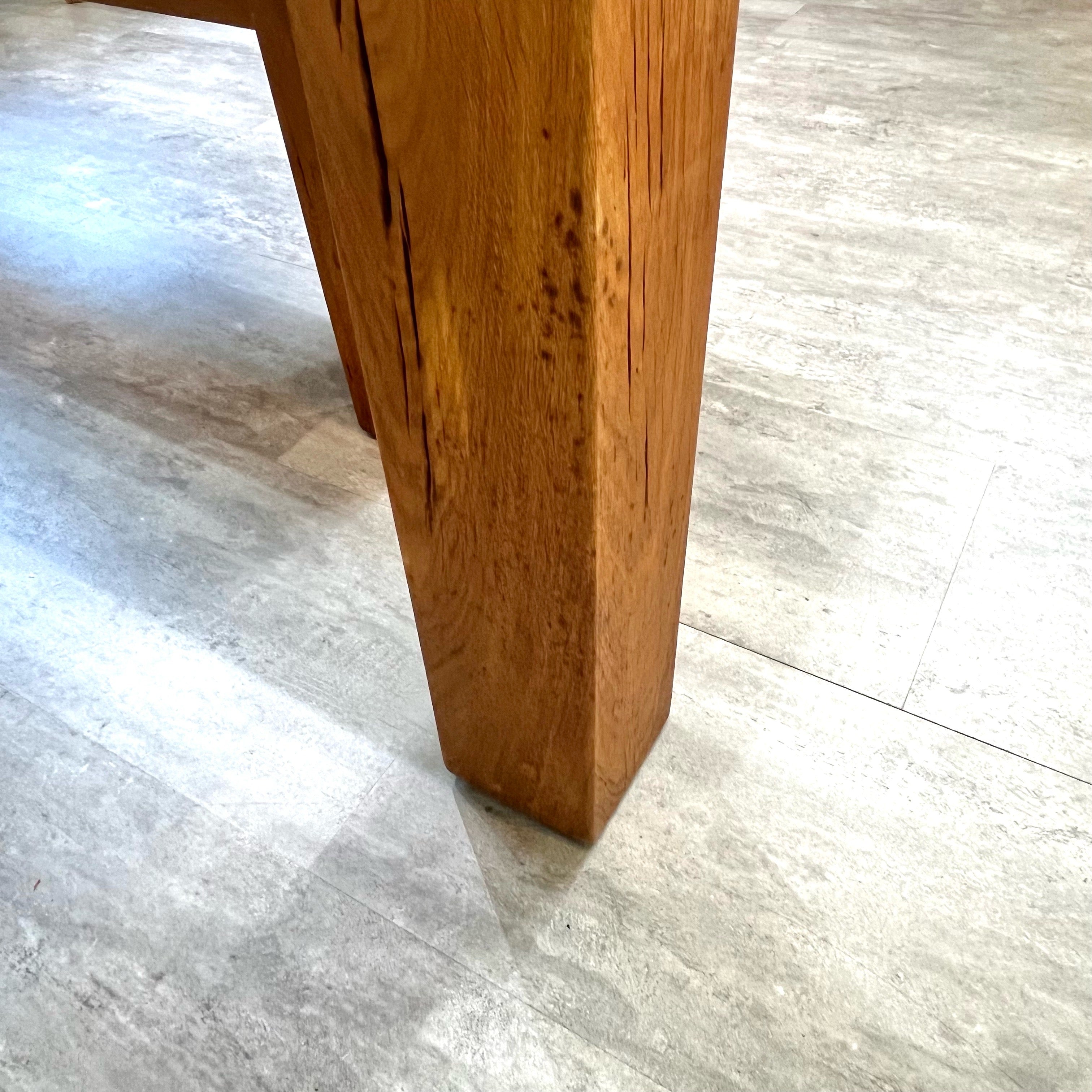 クレイト&バレル / Crate & Barrel テラ / Terra オーク無垢材ダイニングテーブル