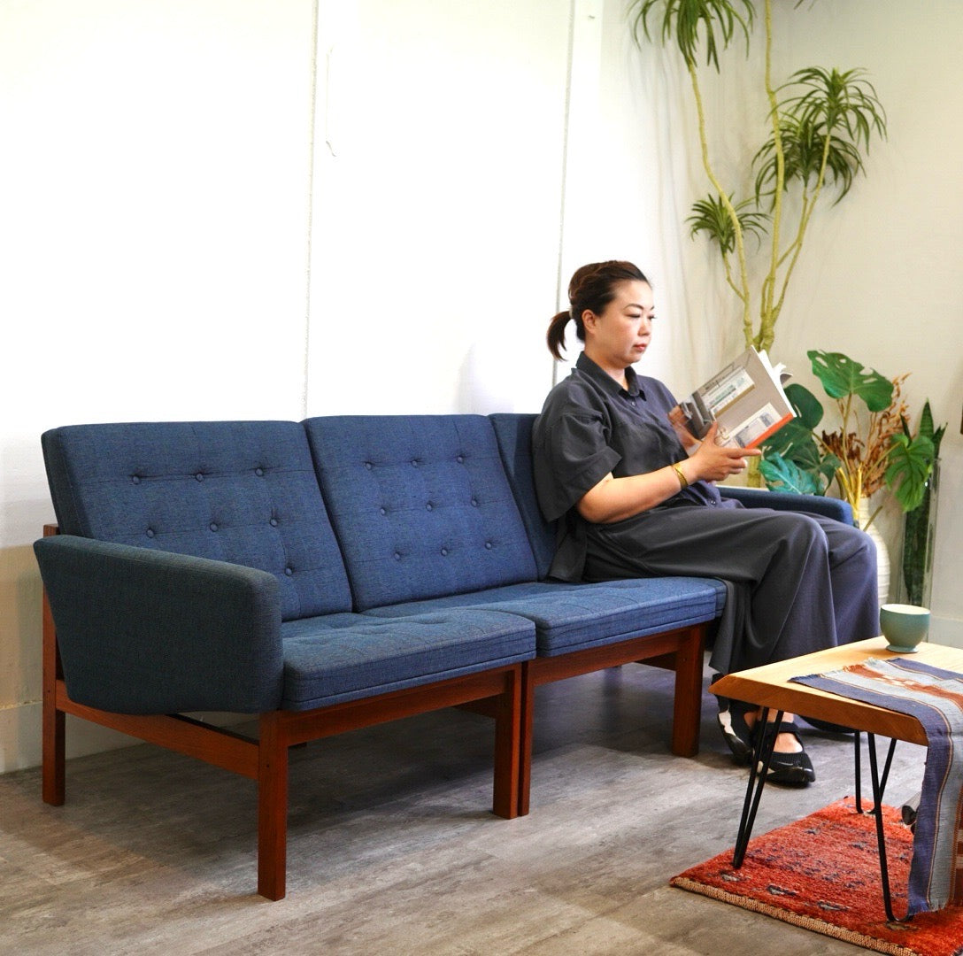 カド / CADO モジュラインソファ / Moduline Sofa 3P トーベン・リンド & オーレ・ゲルロフ・クヌードセン / Torben Lind & Ole Gjerlov-Knudsen 北欧ヴィンテージ