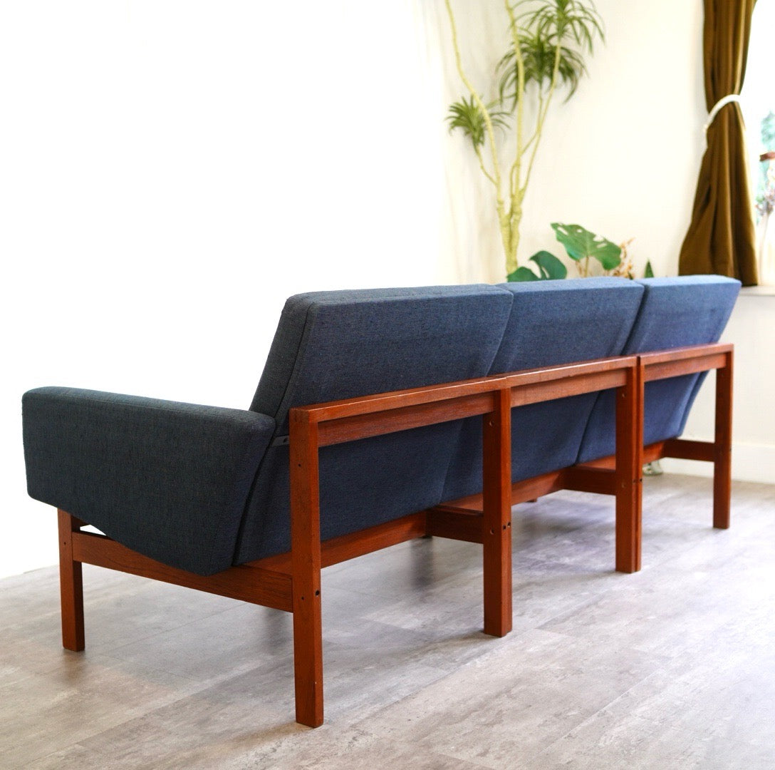 カド / CADO モジュラインソファ / Moduline Sofa 3P トーベン・リンド & オーレ・ゲルロフ・クヌードセン / Torben Lind & Ole Gjerlov-Knudsen 北欧ヴィンテージ