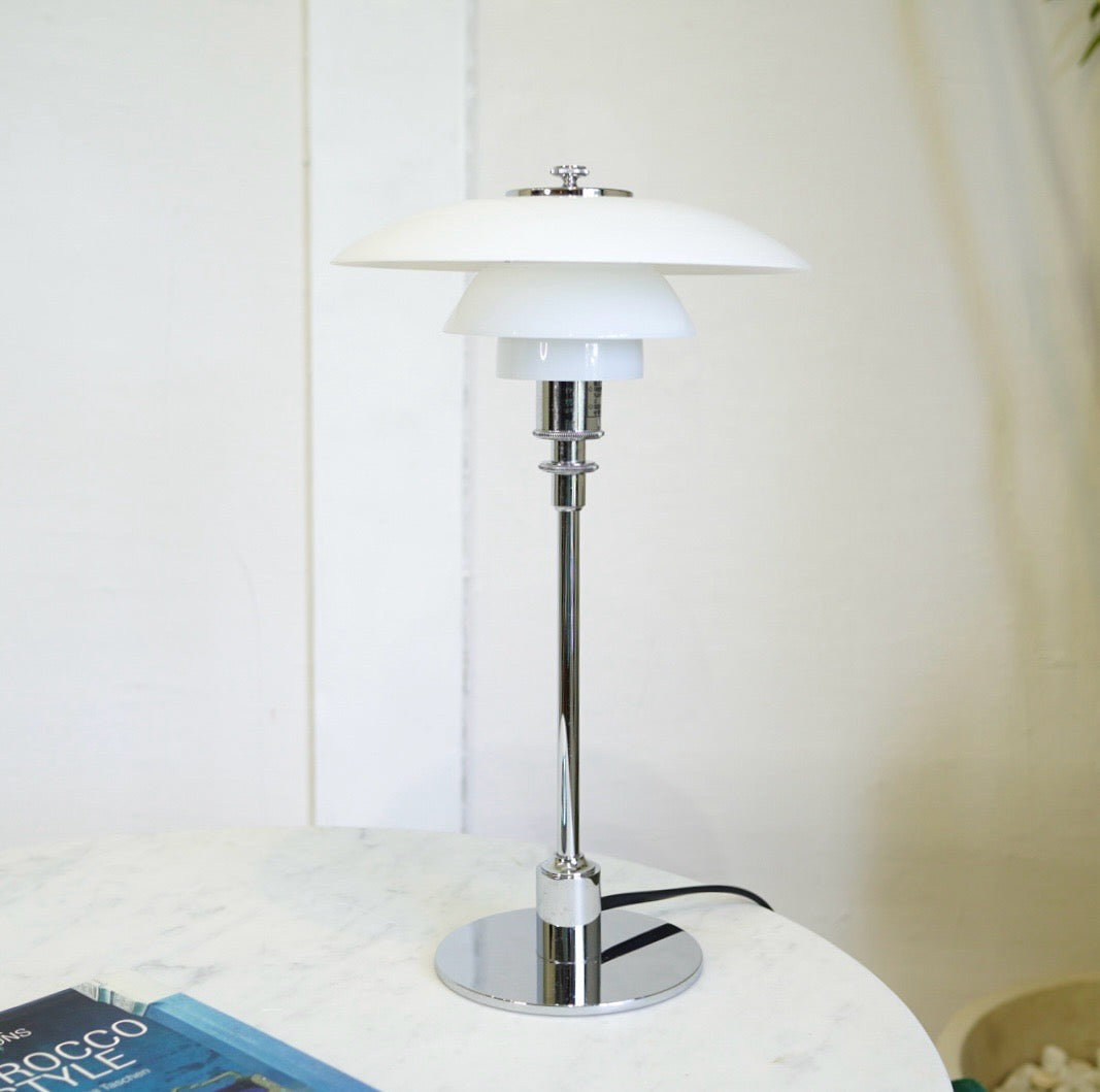 ルイスポールセン / Louis Poulsen PH2 / 1テーブルランプ シルバークローム ポール・ヘニングセン