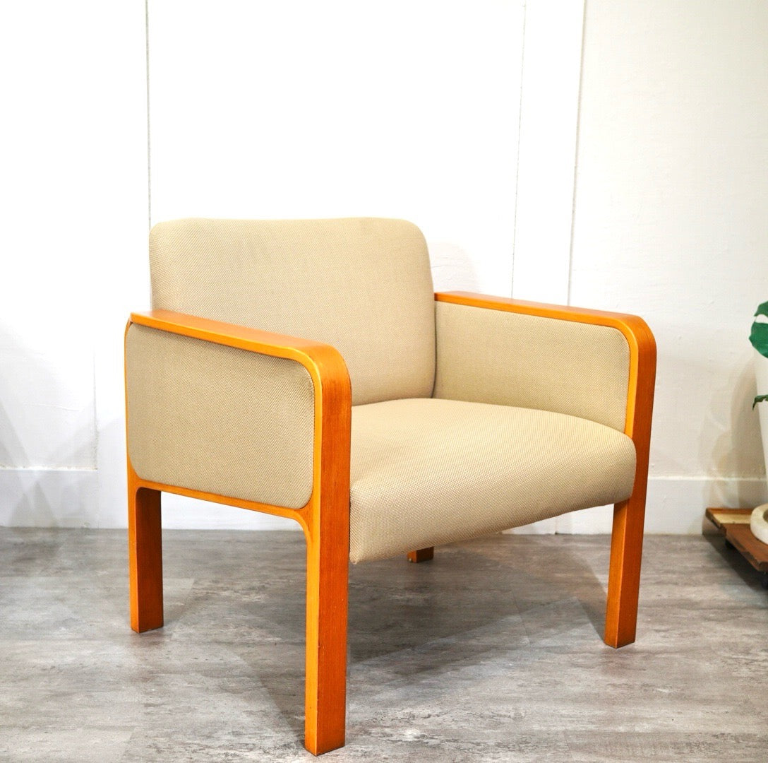 天童木工 / Tendo プライウッド アームソファ 1人掛け レトロ