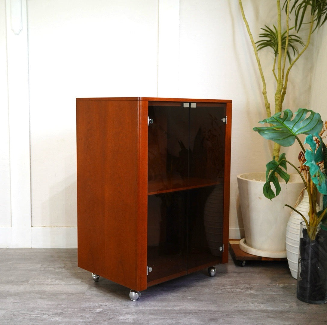 Derack ジャパンヴィンテージ チーク材オーディオラック