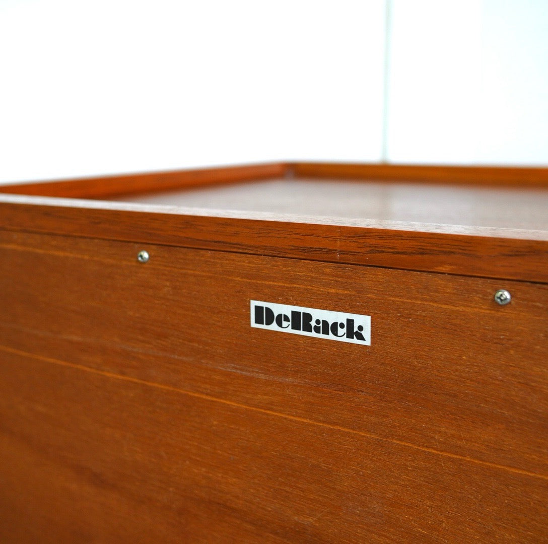 Derack ジャパンヴィンテージ チーク材オーディオラック