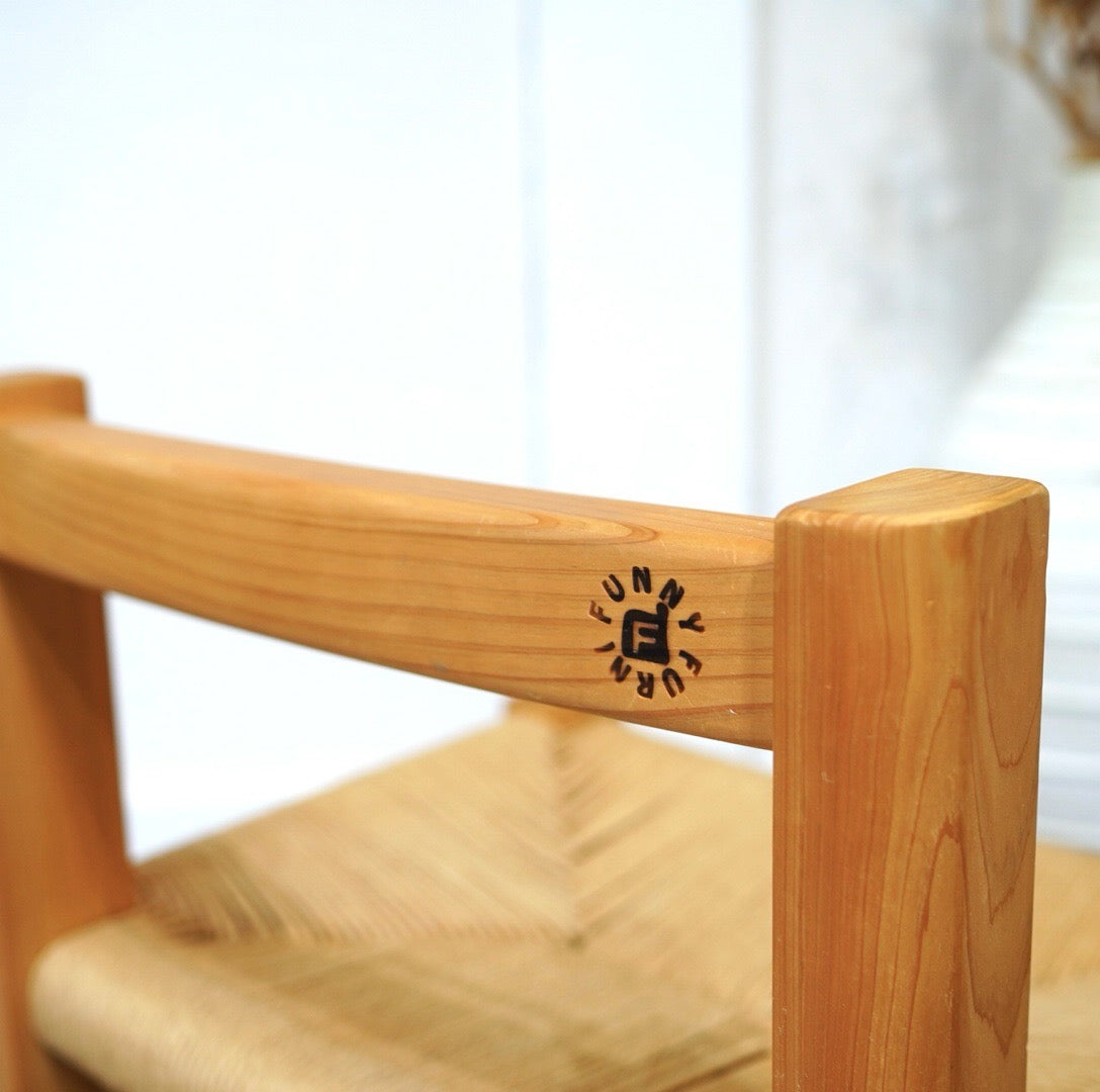 ファニファニ / funny furni キッズチェア ソル ナチュラル ペーパーコード