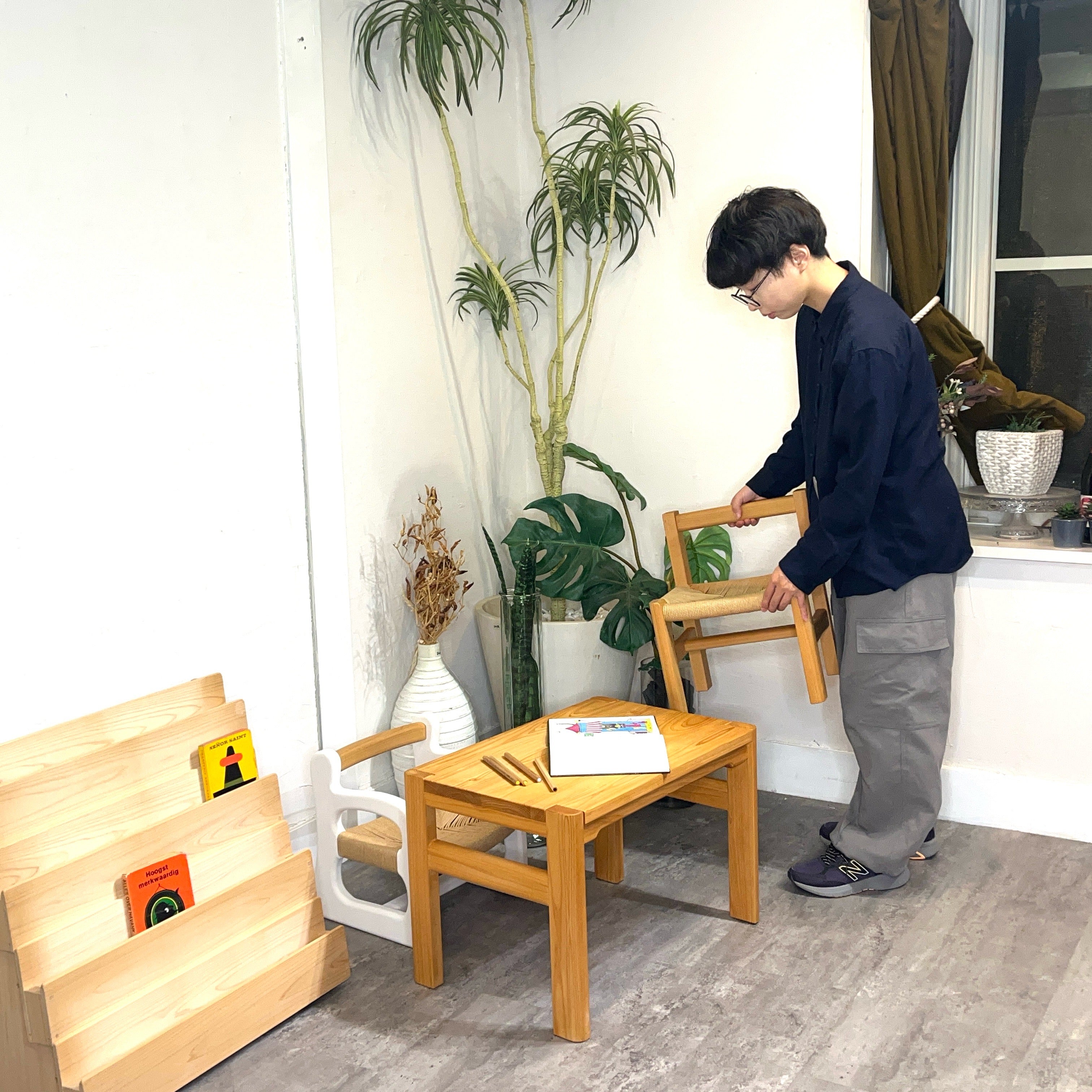 ファニファニ / funny furni キッズチェア ソル ナチュラル ペーパーコード