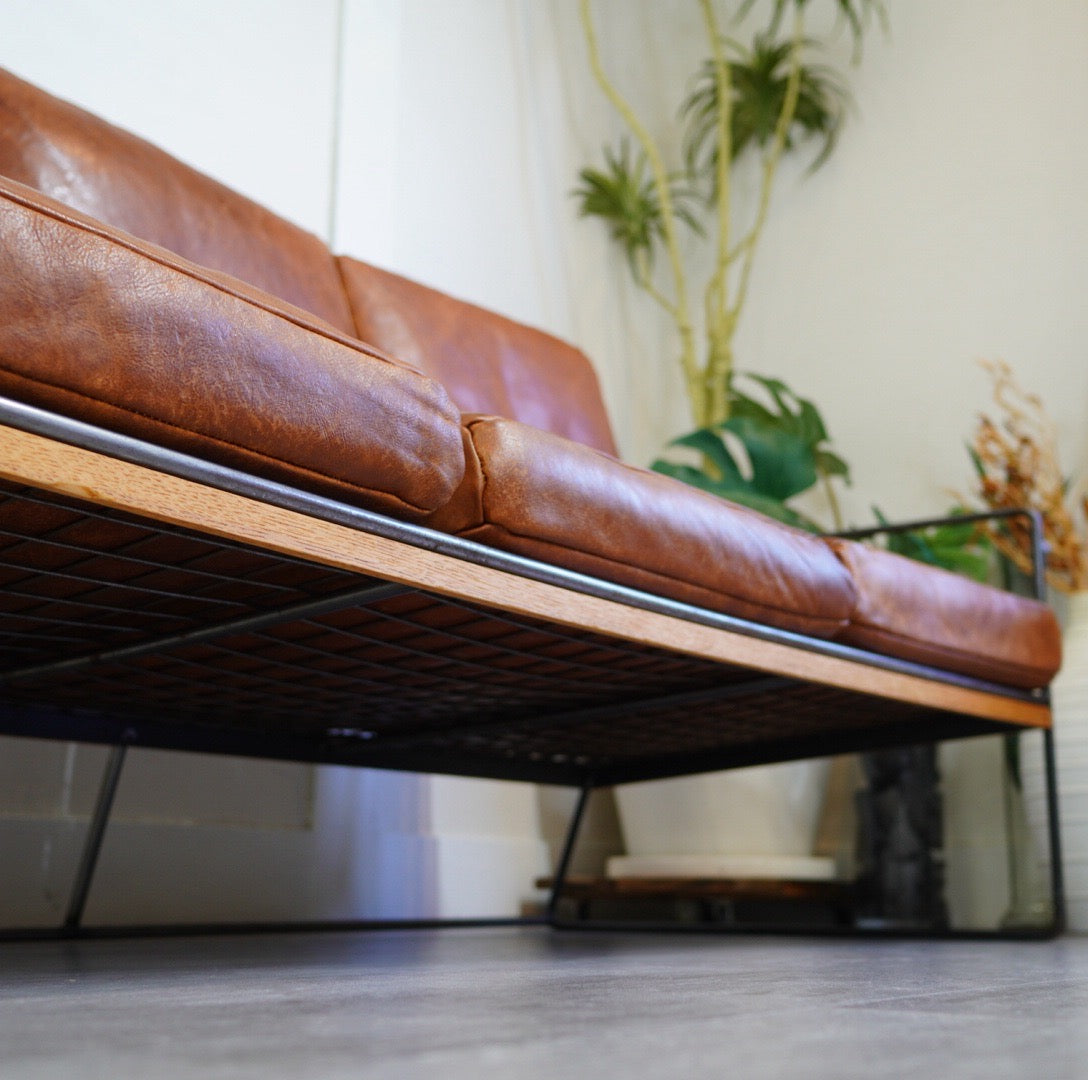 ハチカグ / HACHI KAGU 3人掛け ソファ WI 3P SOFA 牛革 8デザインオリジナルソファ