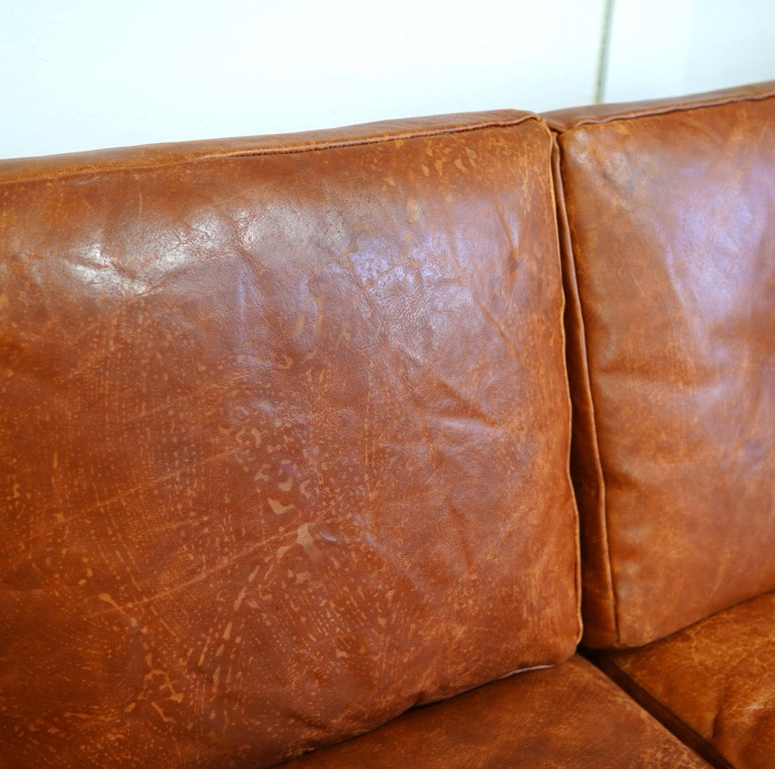 ハチカグ / HACHI KAGU 3人掛け ソファ WI 3P SOFA 牛革 8デザインオリジナルソファ