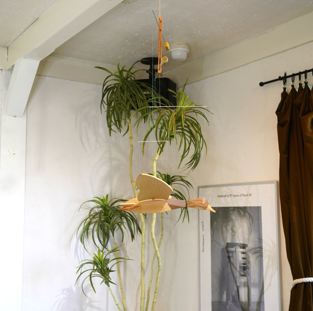 モビール カモ 早見賢二 旭川クラフト 無垢材