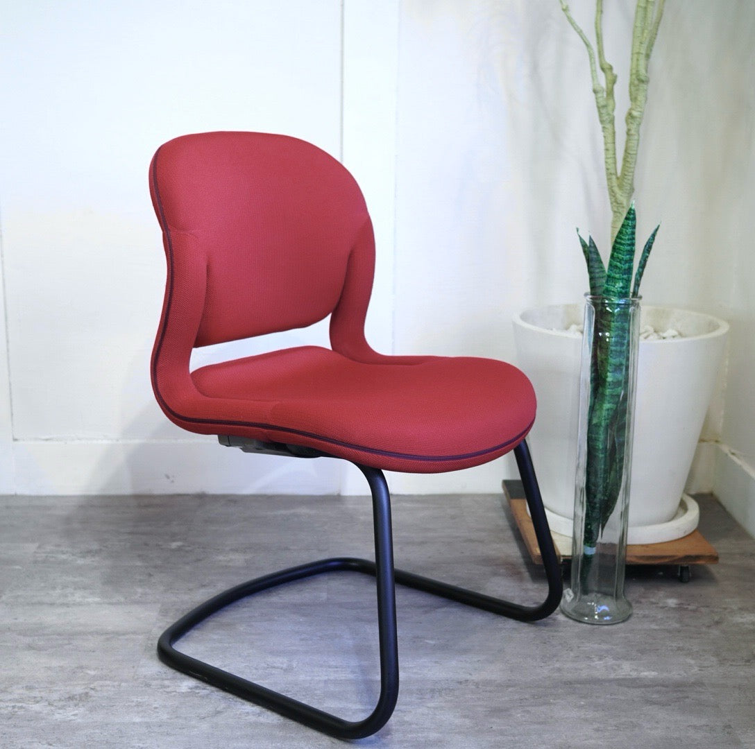 ハーマンミラー / Herman Miller エクアチェア カンチレバー レッド