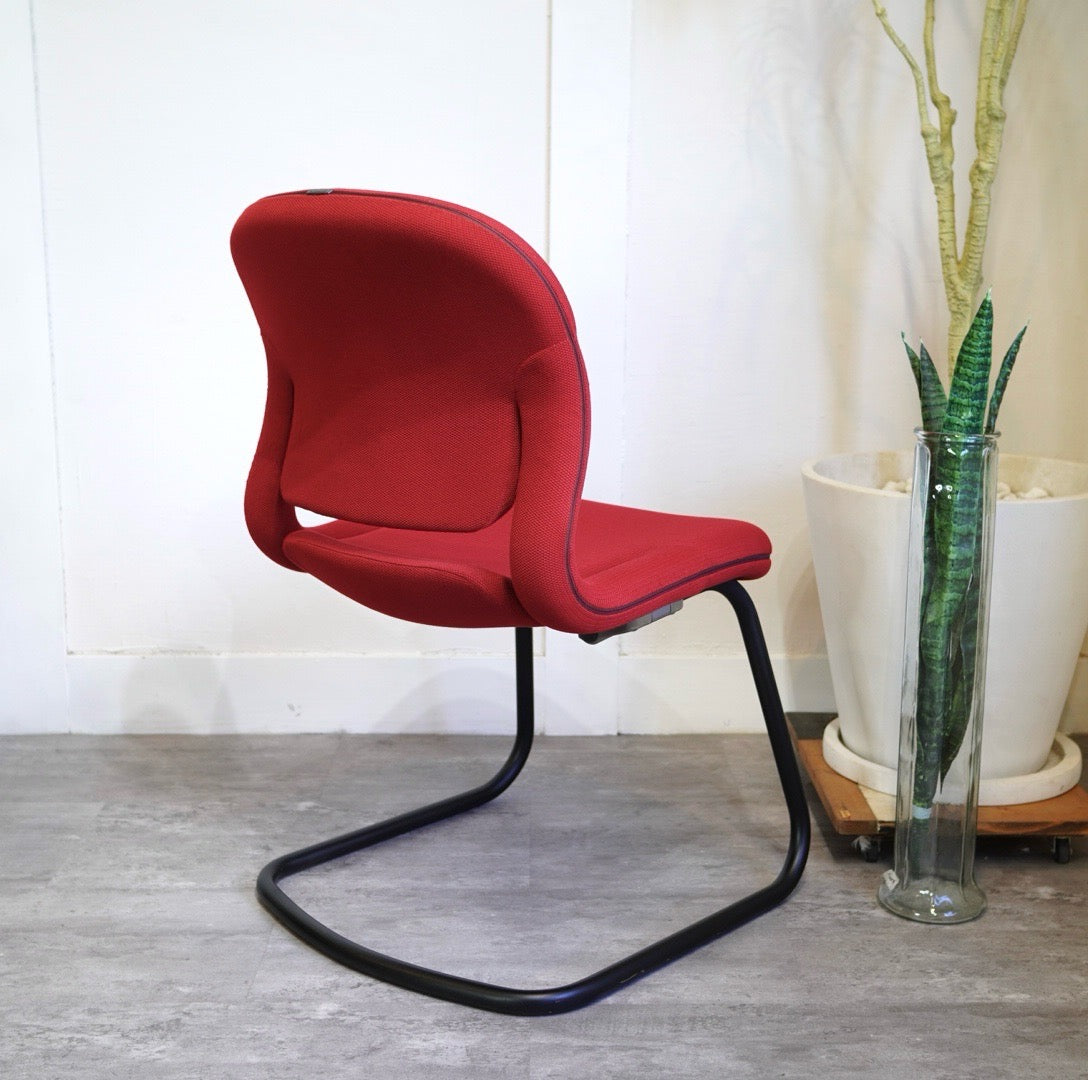 ハーマンミラー / Herman Miller エクアチェア カンチレバー レッド