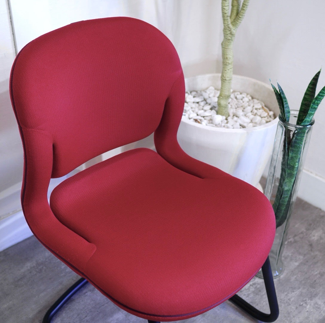 ハーマンミラー / Herman Miller エクアチェア カンチレバー レッド