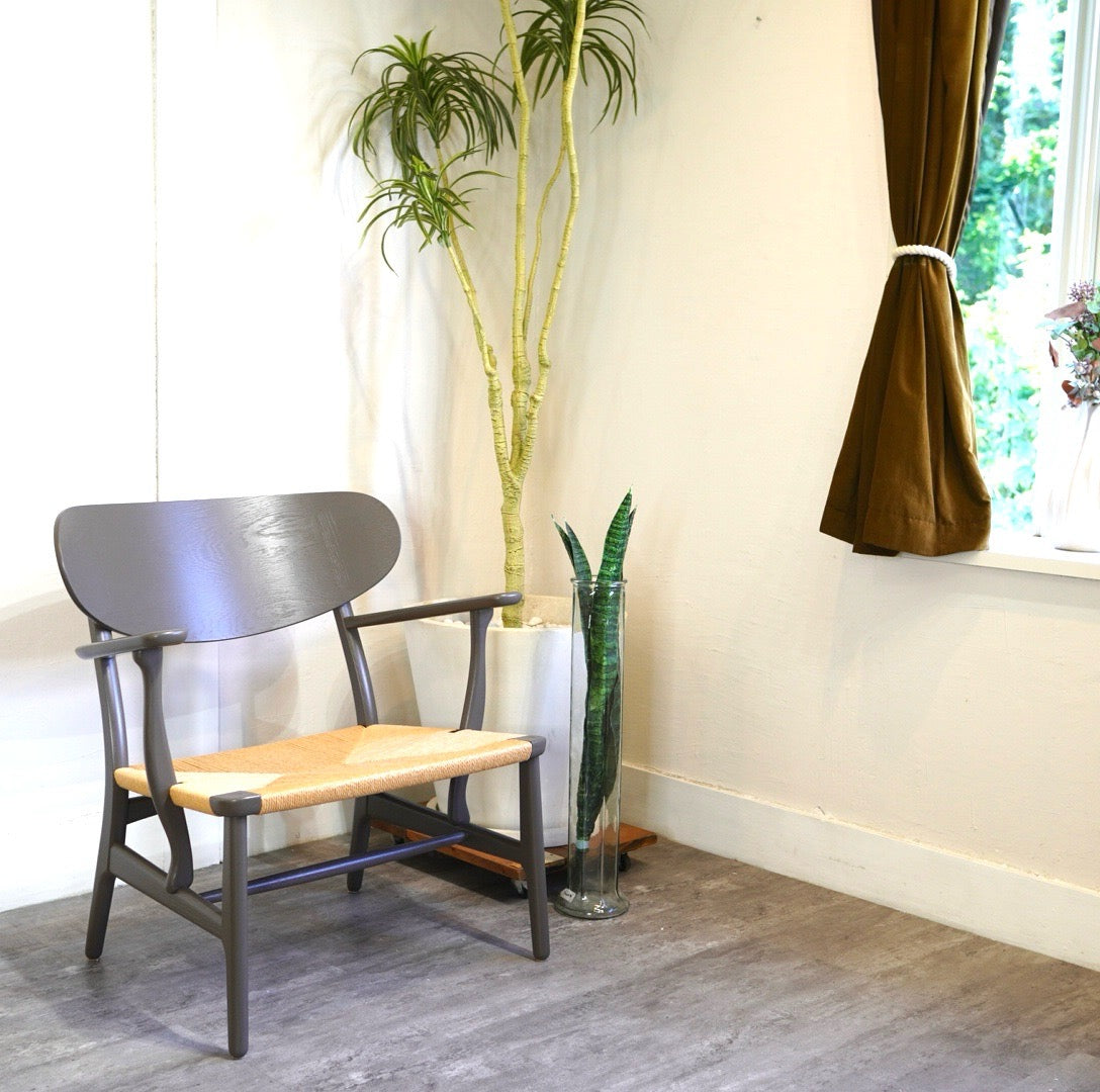 カールハンセン&サン / Carl Hansen & Søn CH22 ラウンジチェア ハンスJ.ウェグナー グレー