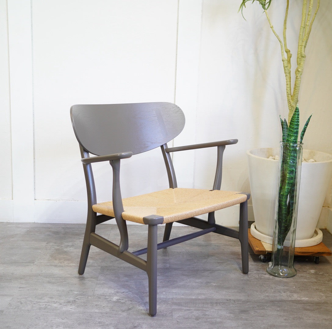カールハンセン&サン / Carl Hansen & Søn  CH22 ラウンジチェア ハンスJ.ウェグナー グレー