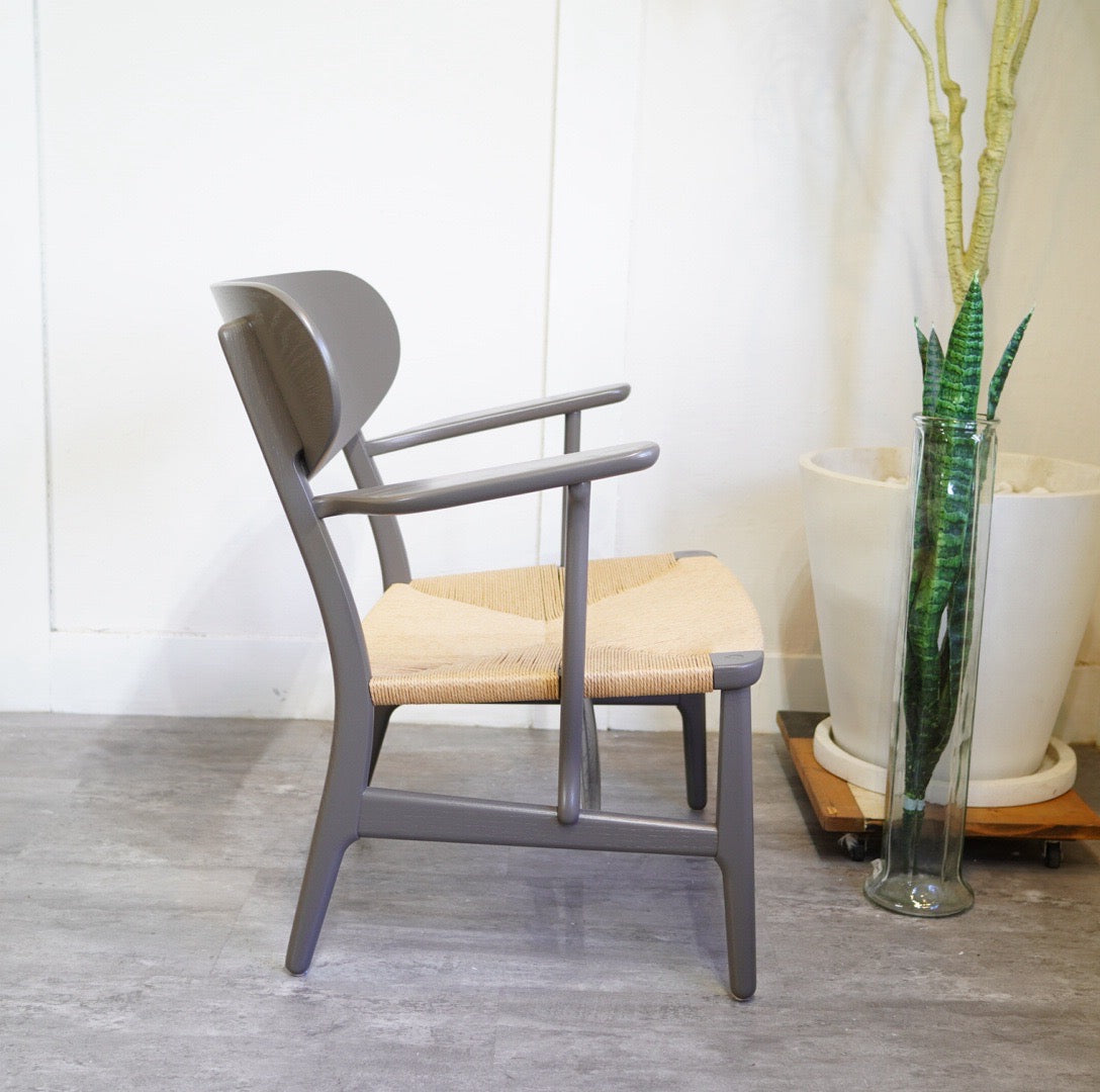 カールハンセン&サン / Carl Hansen & Søn CH22 ラウンジチェア ハンスJ.ウェグナー グレー
