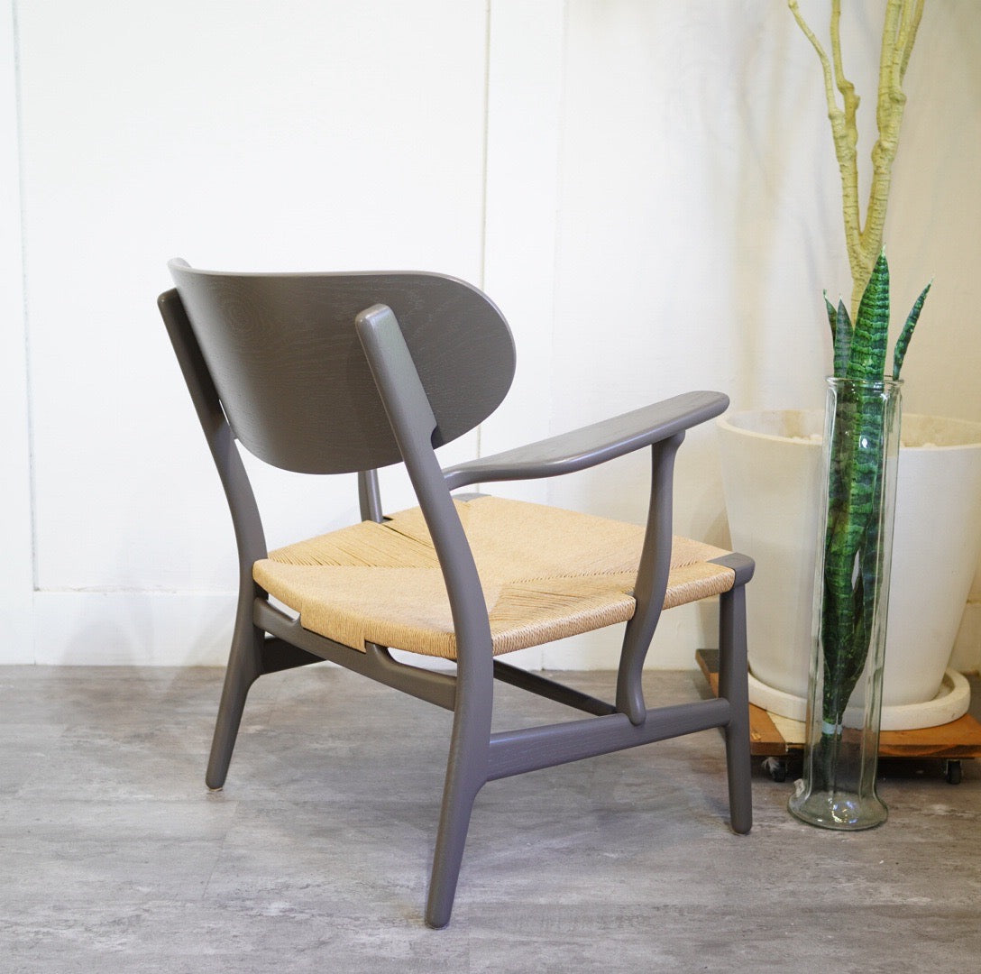 カールハンセン&サン / Carl Hansen & Søn CH22 ラウンジチェア ハンスJ.ウェグナー グレー