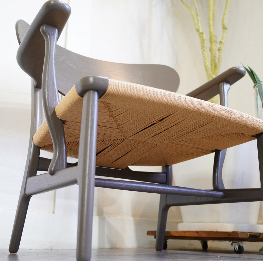 カールハンセン&サン / Carl Hansen & Søn CH22 ラウンジチェア ハンスJ.ウェグナー グレー