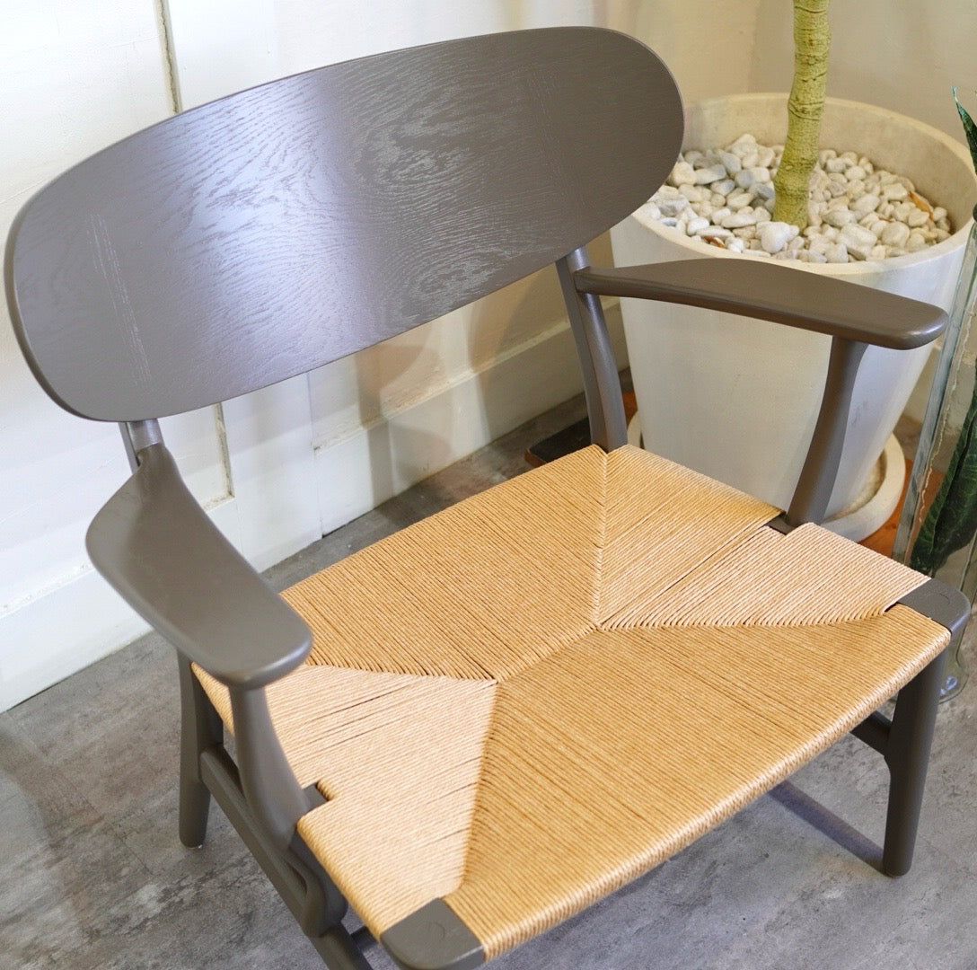 カールハンセン&サン / Carl Hansen & Søn CH22 ラウンジチェア ハンスJ.ウェグナー グレー
