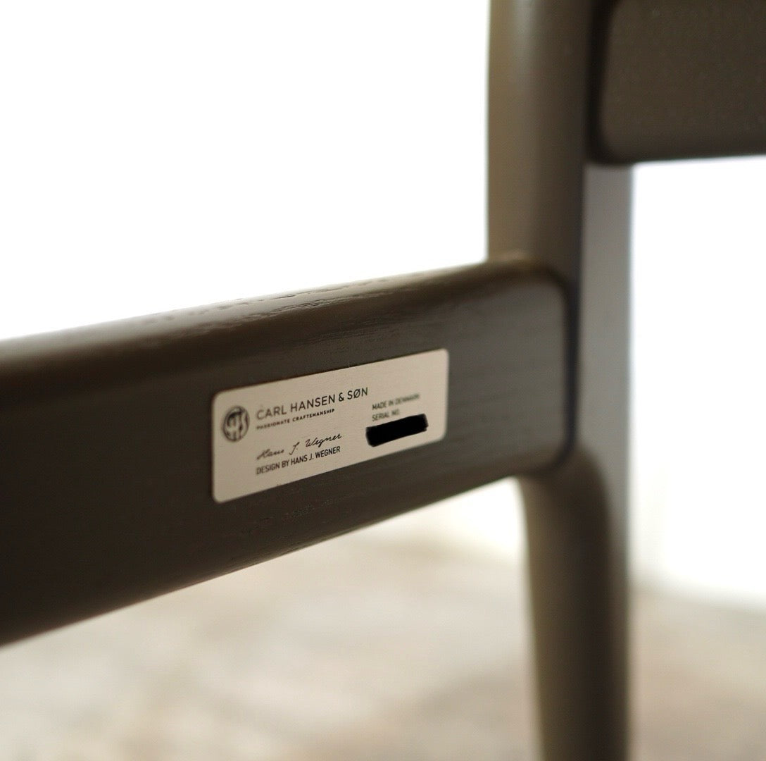 カールハンセン&サン / Carl Hansen & Søn CH22 ラウンジチェア ハンスJ.ウェグナー グレー