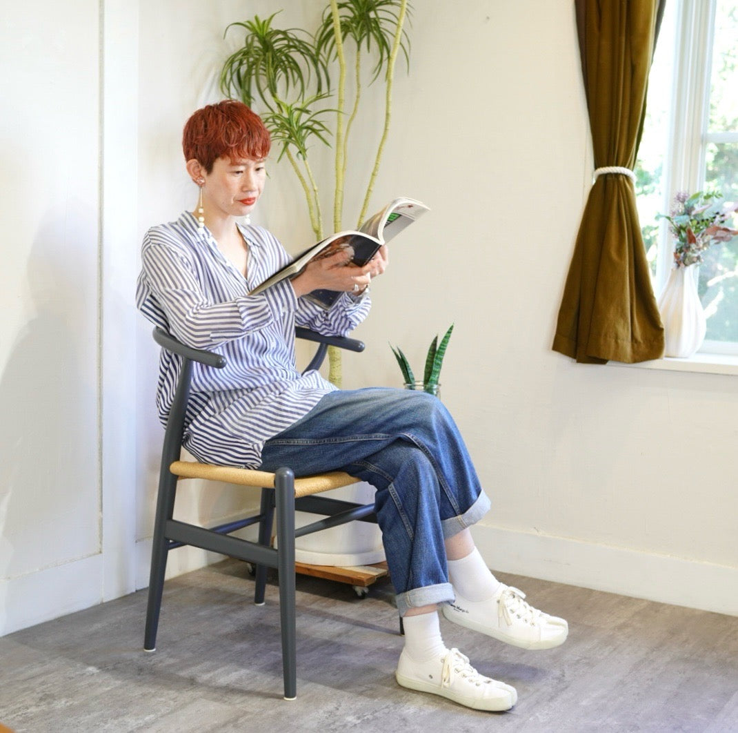 カールハンセン&サン / Carl Hansen & Søn Yチェア CH24 ハンスJ.ウェグナー アンスラサイトグレー