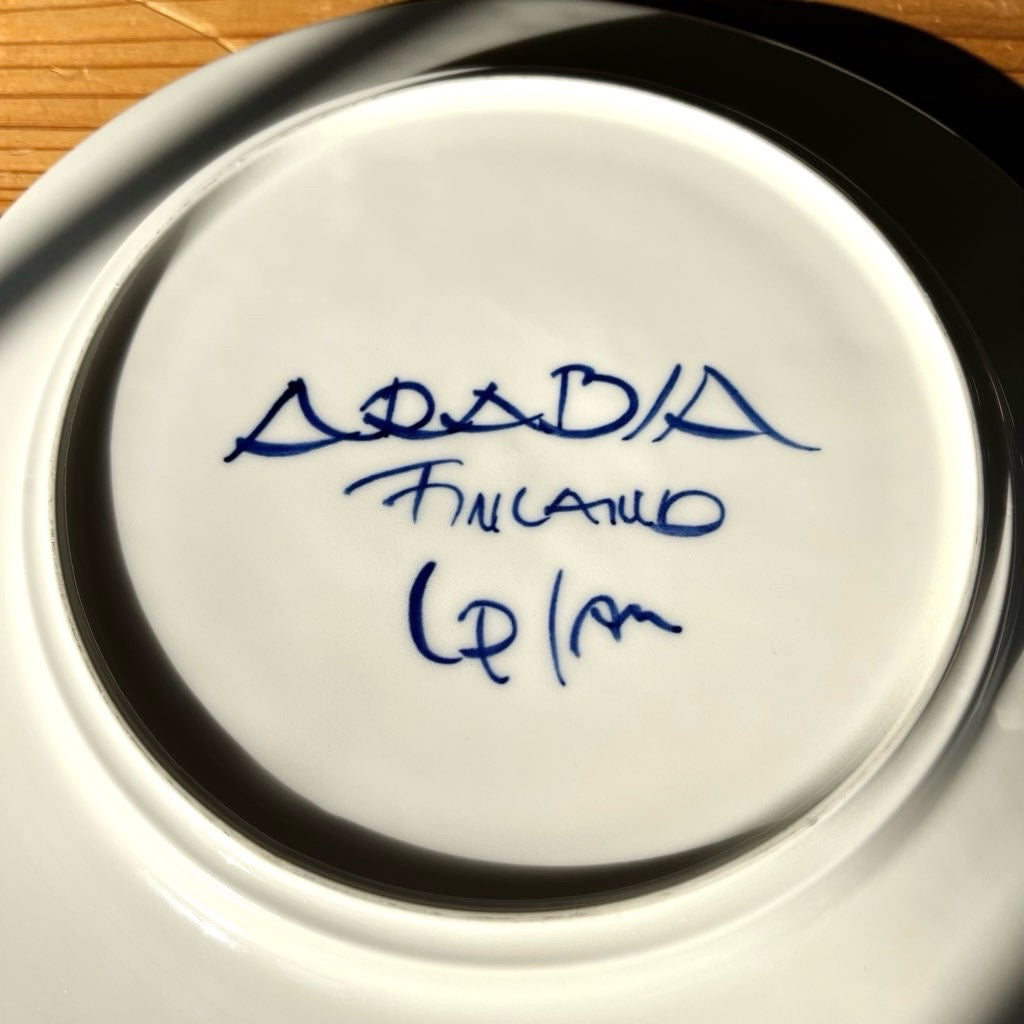 アラビア / ARABIA  バレンシア / Balencia プレート Φ25 北欧 ヴィンテージ