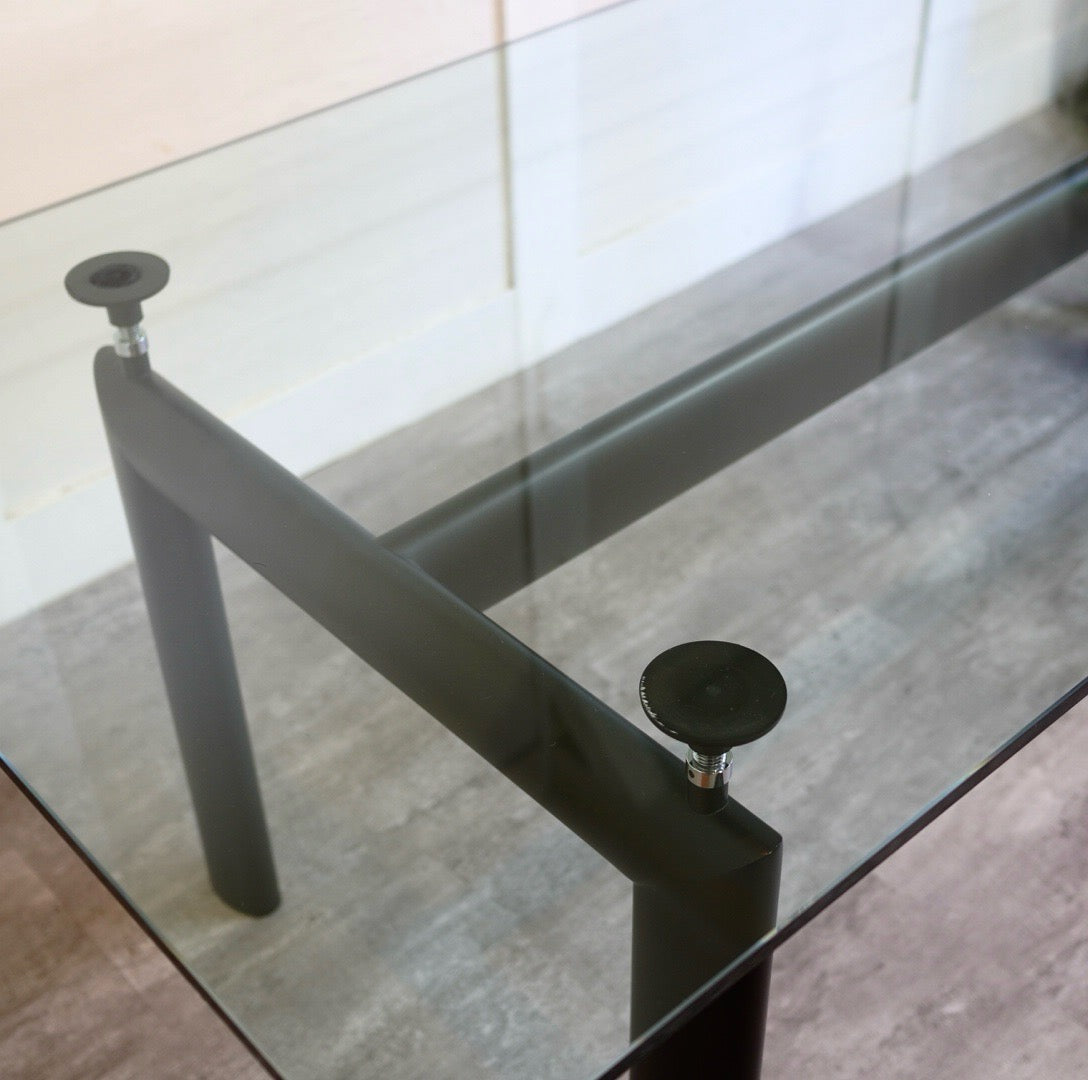 カッシーナ / Cassina 6 TABLE TUBE D’AVION LC6テーブル ガラス ダイニングテーブル ル・コルビュジェ