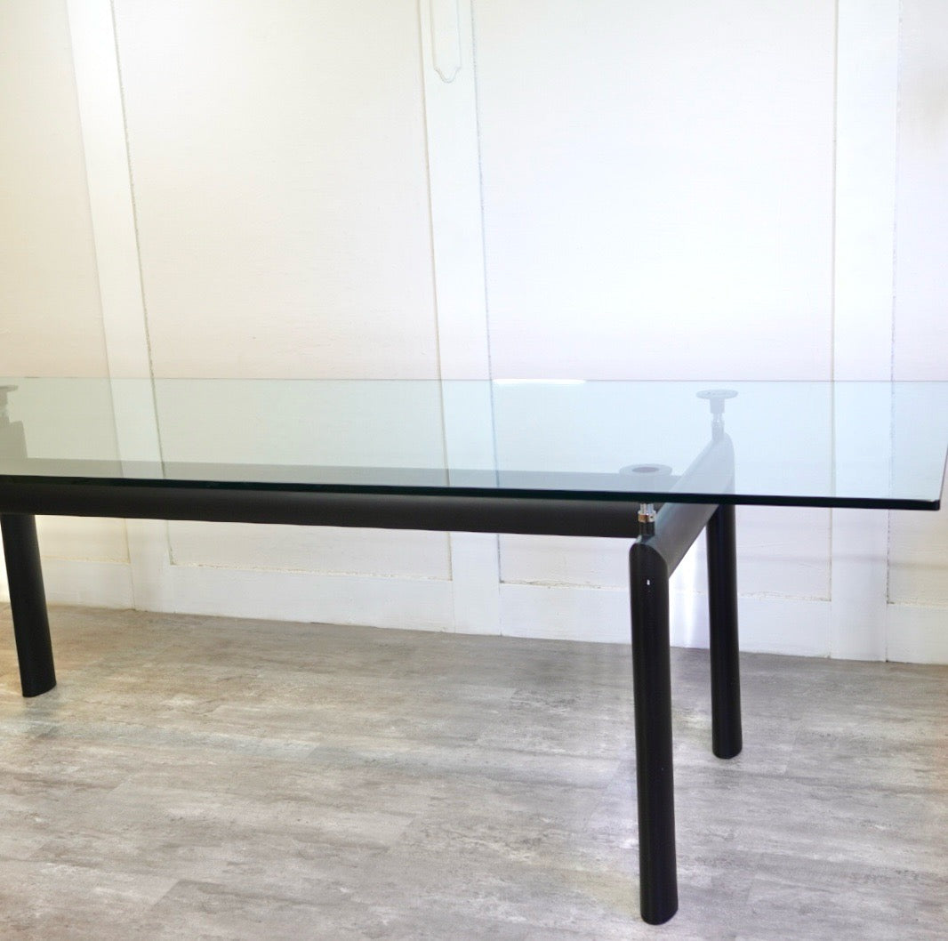 カッシーナ / Cassina 6 TABLE TUBE D’AVION LC6テーブル ガラス ダイニングテーブル ル・コルビュジェ