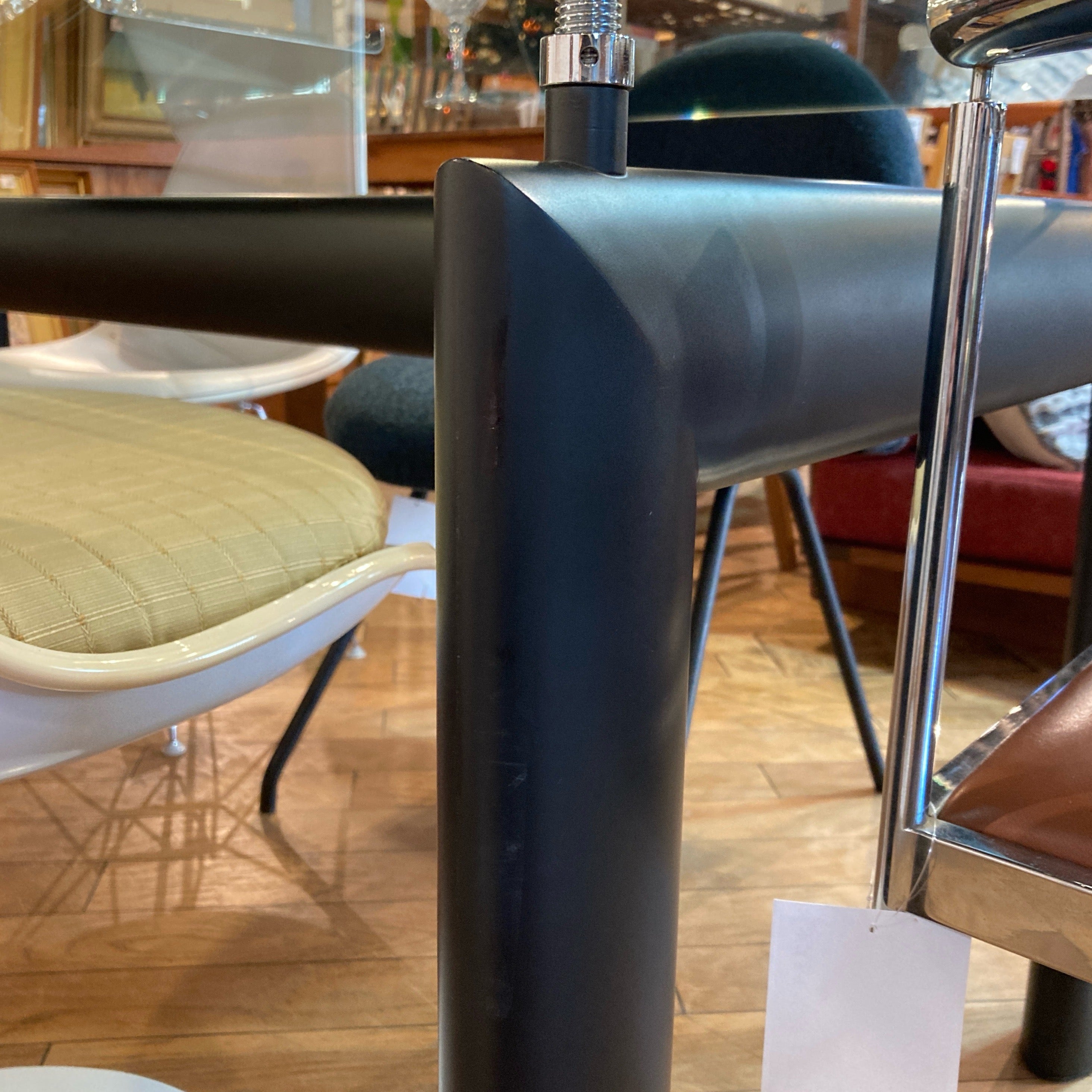 カッシーナ / Cassina 6 TABLE TUBE D’AVION LC6テーブル ガラス ダイニングテーブル ル・コルビュジェ